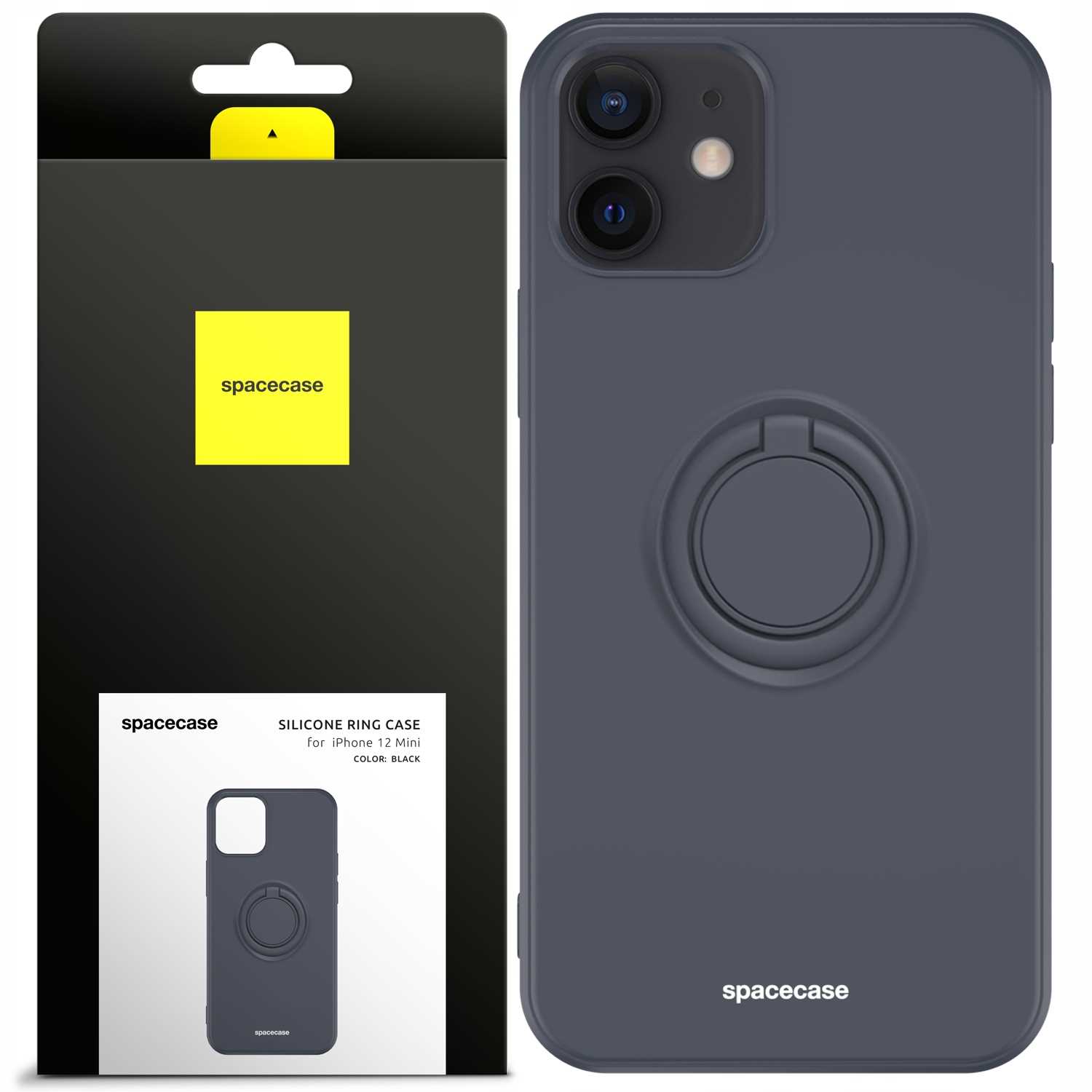 SC Silicone Ring iPhone 12 Mini black