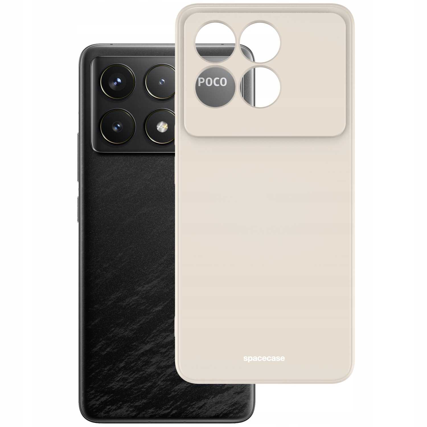 SC Silicone Case Poco F6 Pro bone