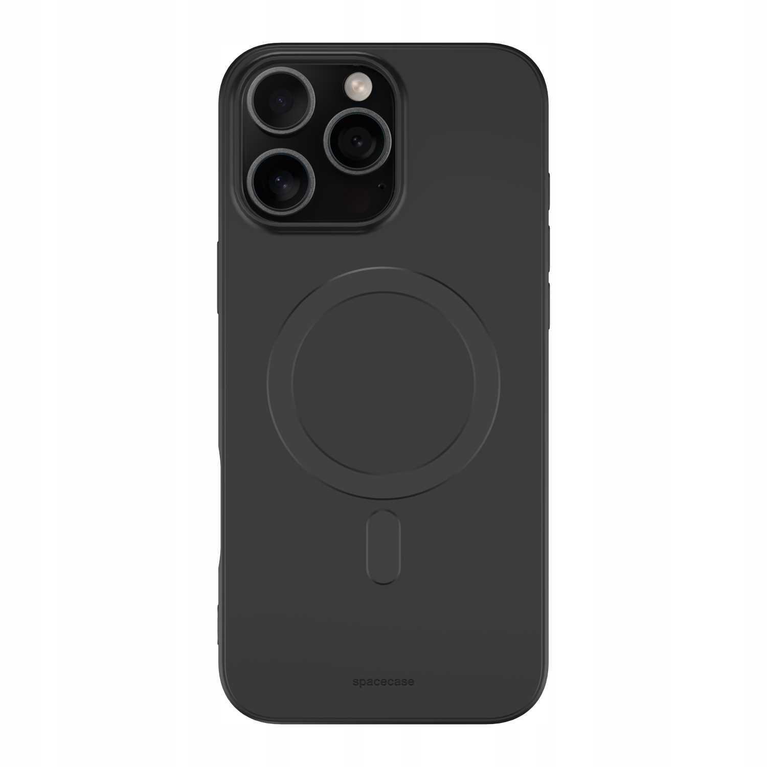 SC Silicone Magnetic Case iPhone 16 Pro Max black