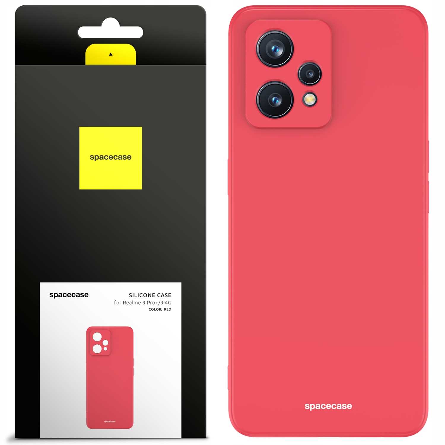 SC Silicone Case Realme 9 4G/9 Pro+ red