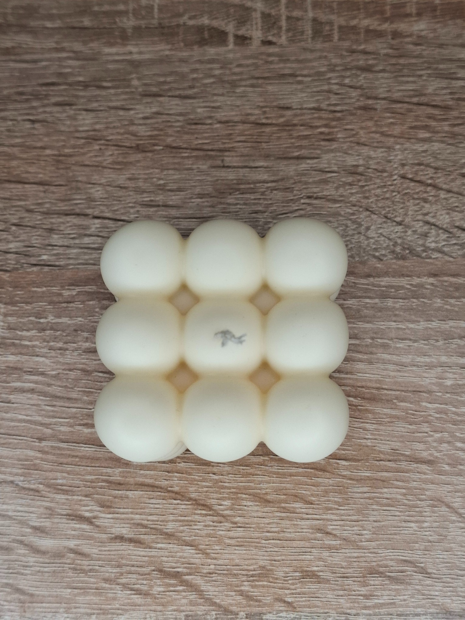 Świeca Dekoracyjna Bubble DUŻA Biała Sojowa Naturalna Ekologiczna Prezent