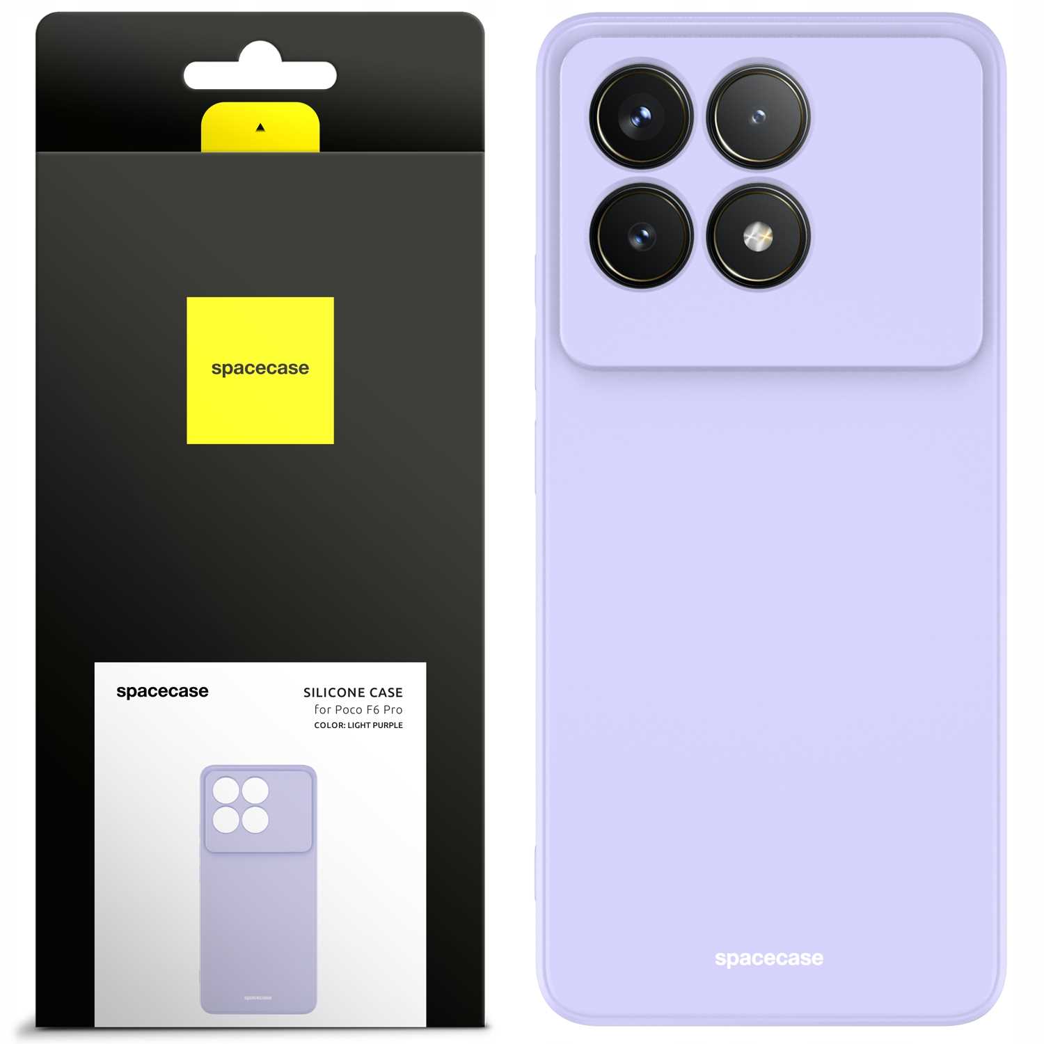 SC Silicone Case Poco F6 Pro light purple