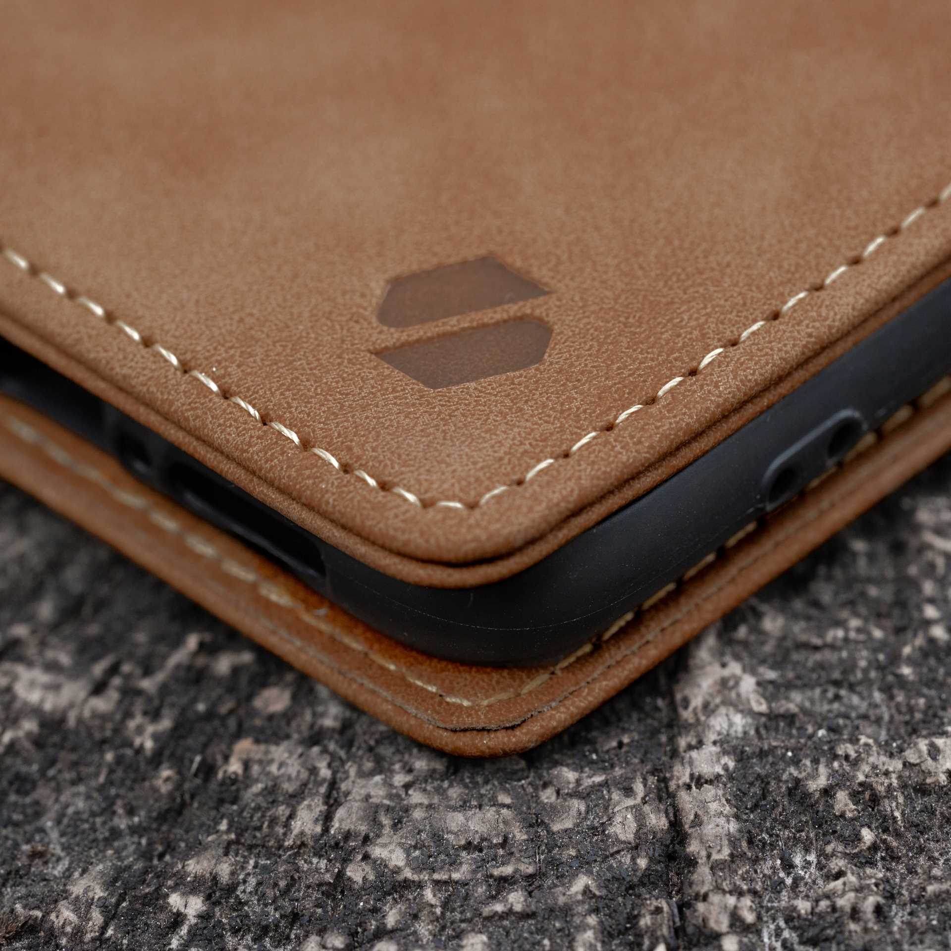SC Wallet iPhone 15 Plus light brown