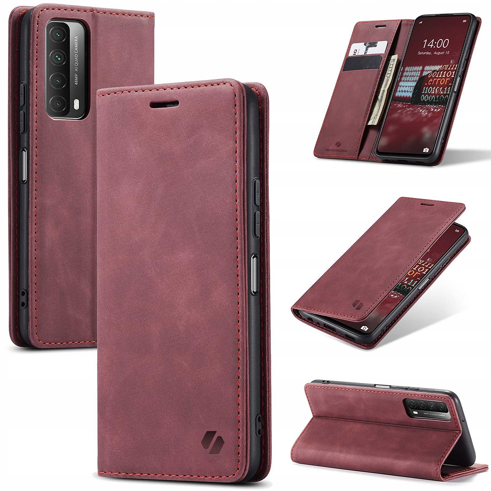 SC Wallet Huawei P Smart 2021 red