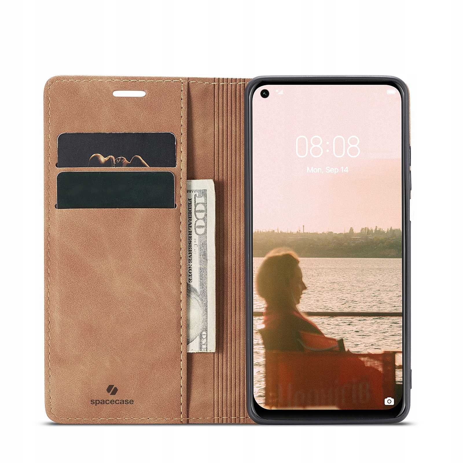 SC Wallet Huawei P40 Lite light brown