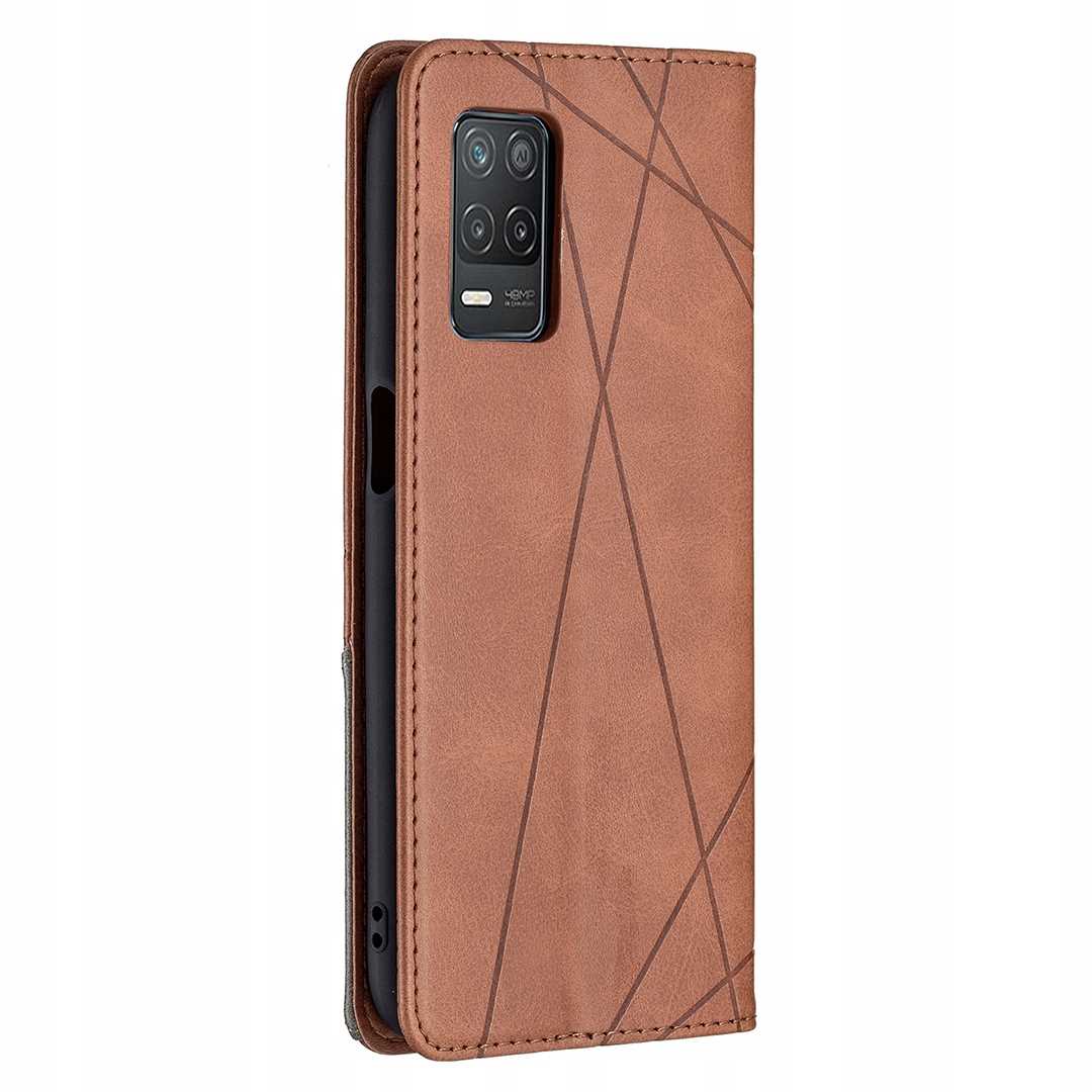 ZAPS Origami Realme 8/8 Pro brązowy