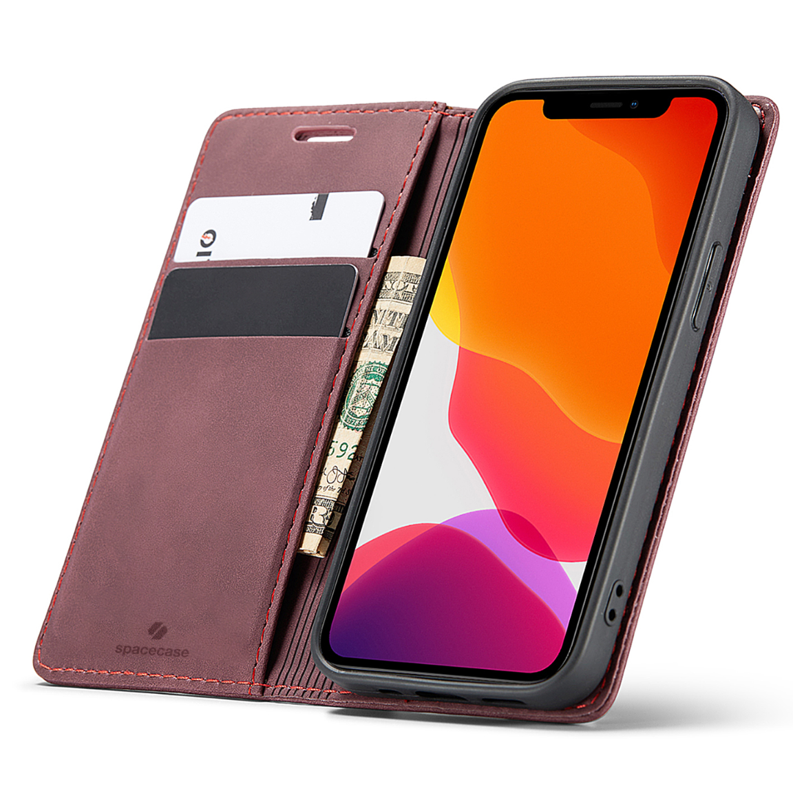 SC Wallet iPhone 12 Mini red