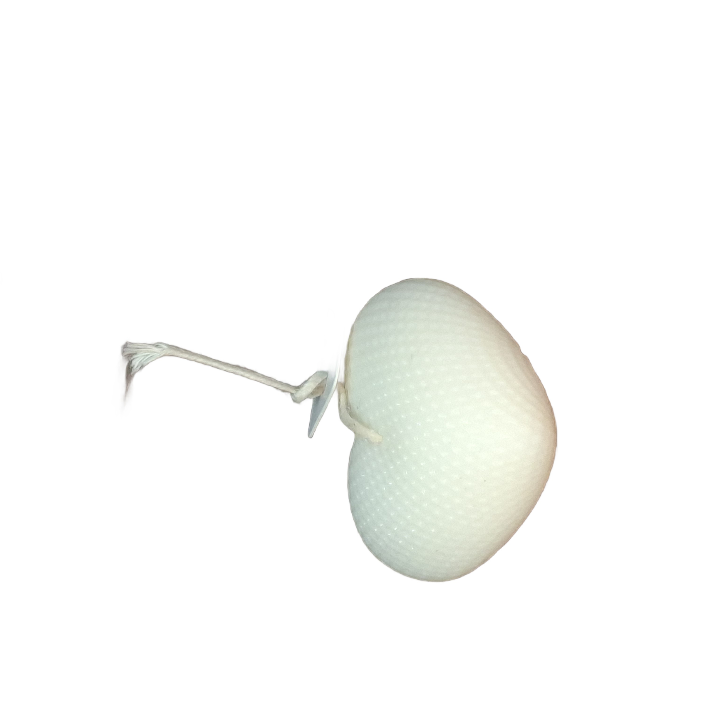 Świeca Dekoracyjna Biała Sojowa Naturalna Ozdobna Prezent Serce S