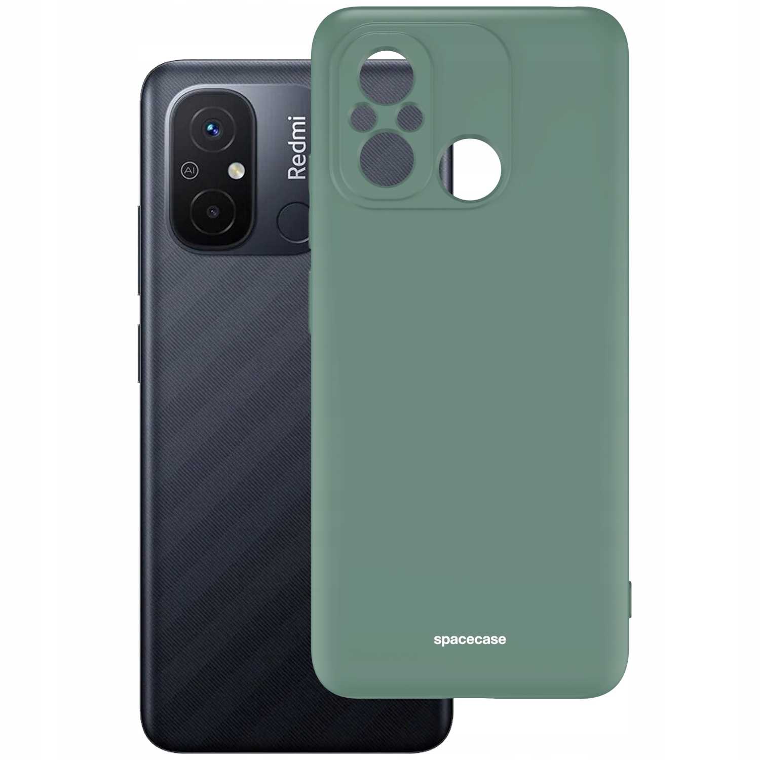 SC Silicone Case Redmi Redmi 12C dark green