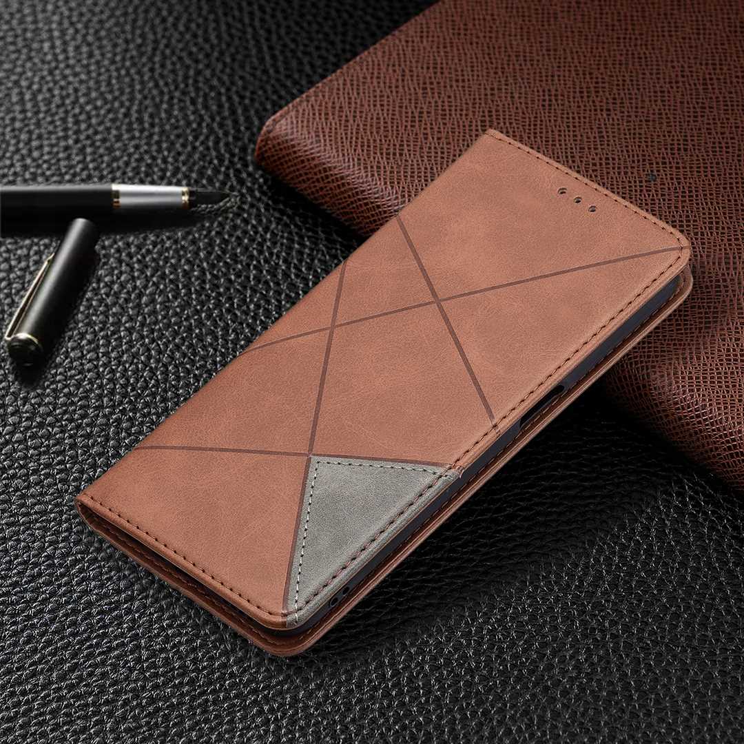 ZAPS Origami Realme 8/8 Pro brązowy