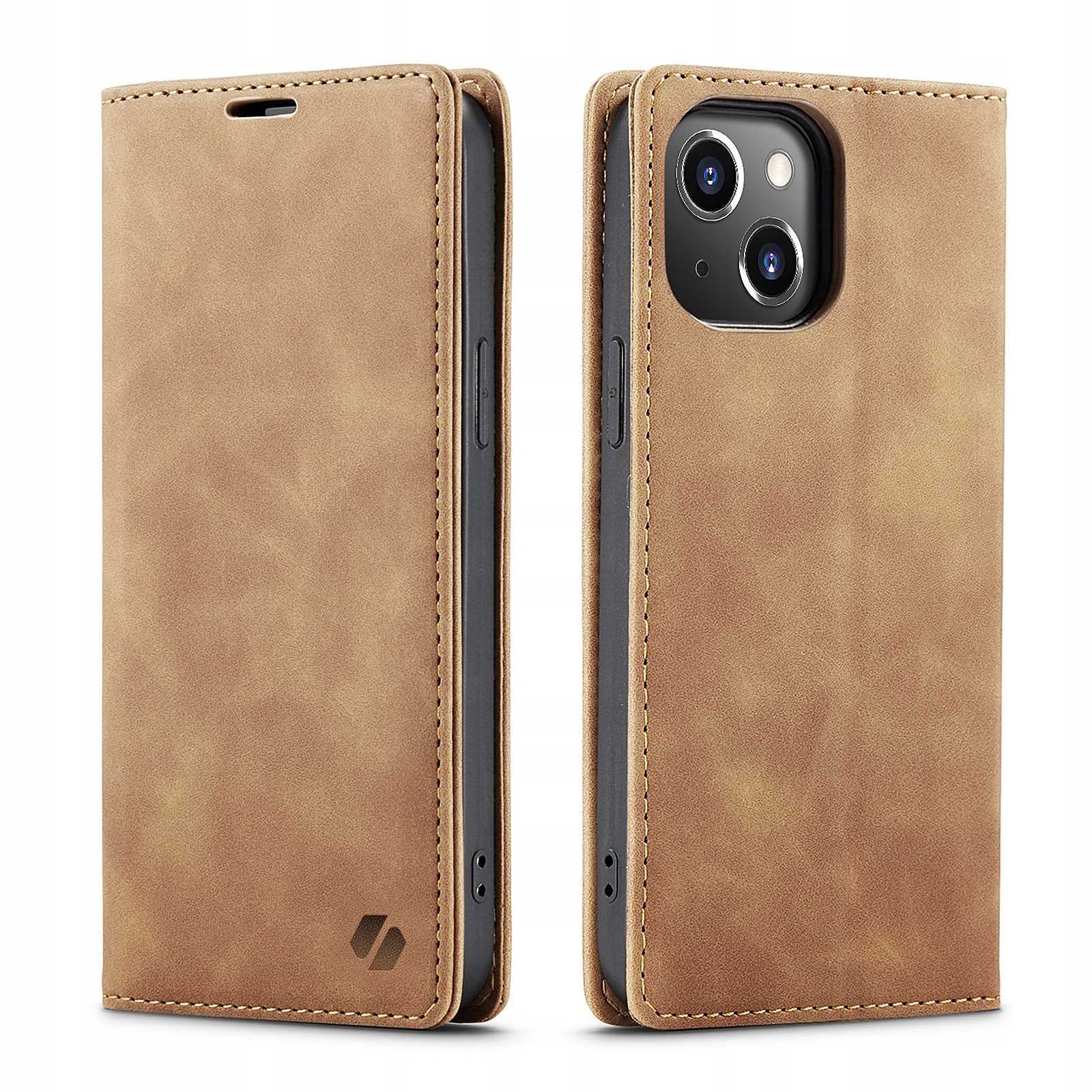 SC Wallet iPhone 15 Plus light brown