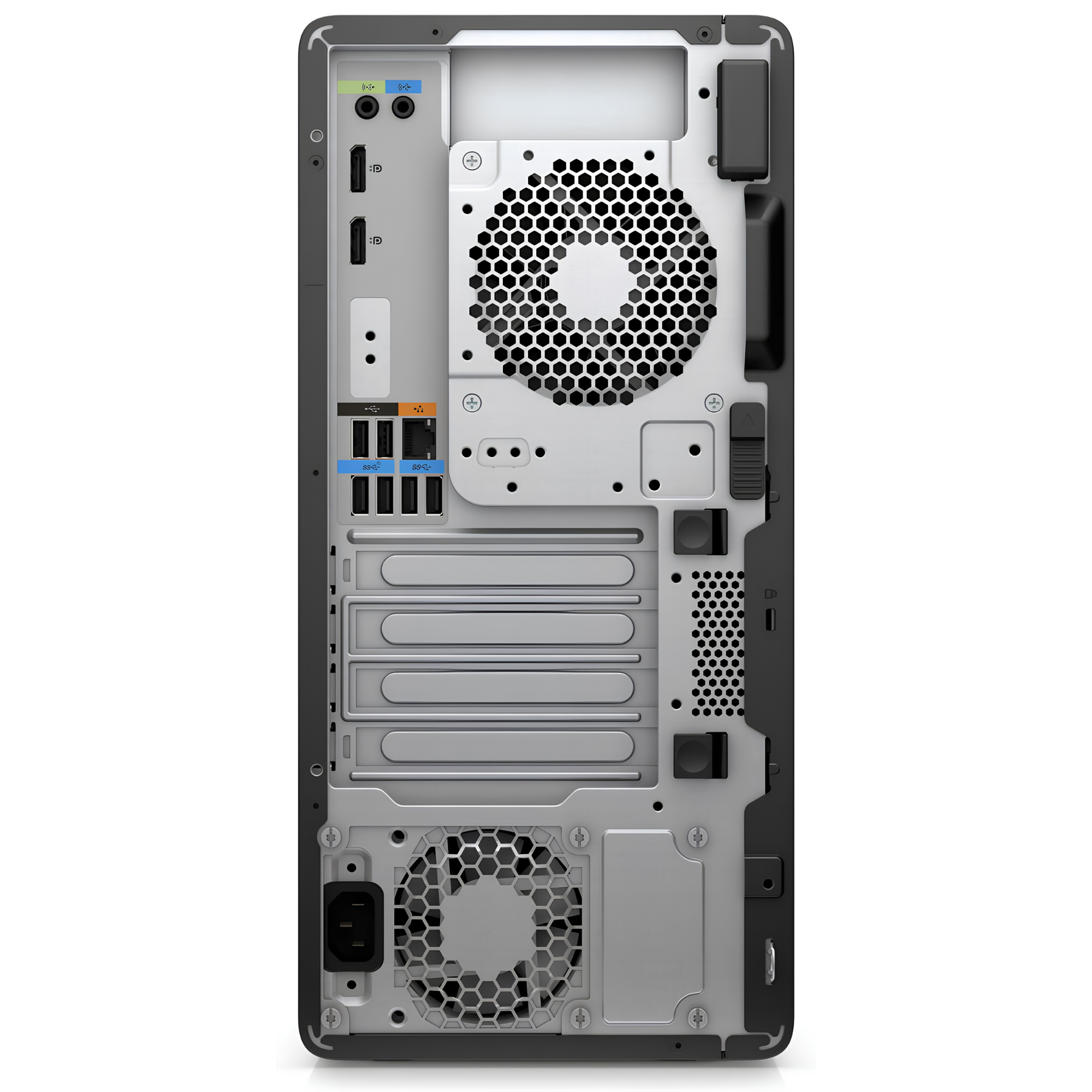 HP Workstation Z2 G5 porty a konektivita DisplayPort LAN USB 3.x Audio Jack PS/2