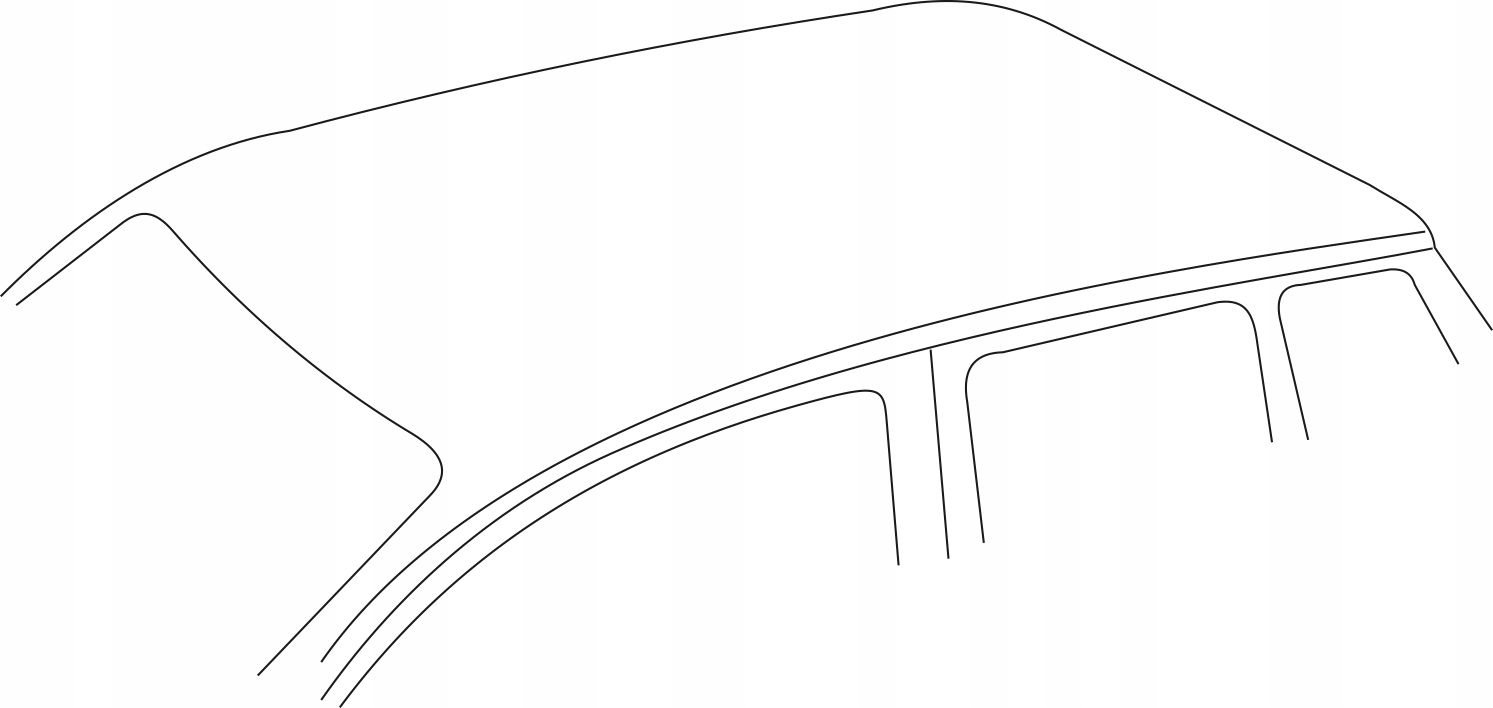 BAGAŻNIK DACHOWY DACH MERCEDES C W203 (