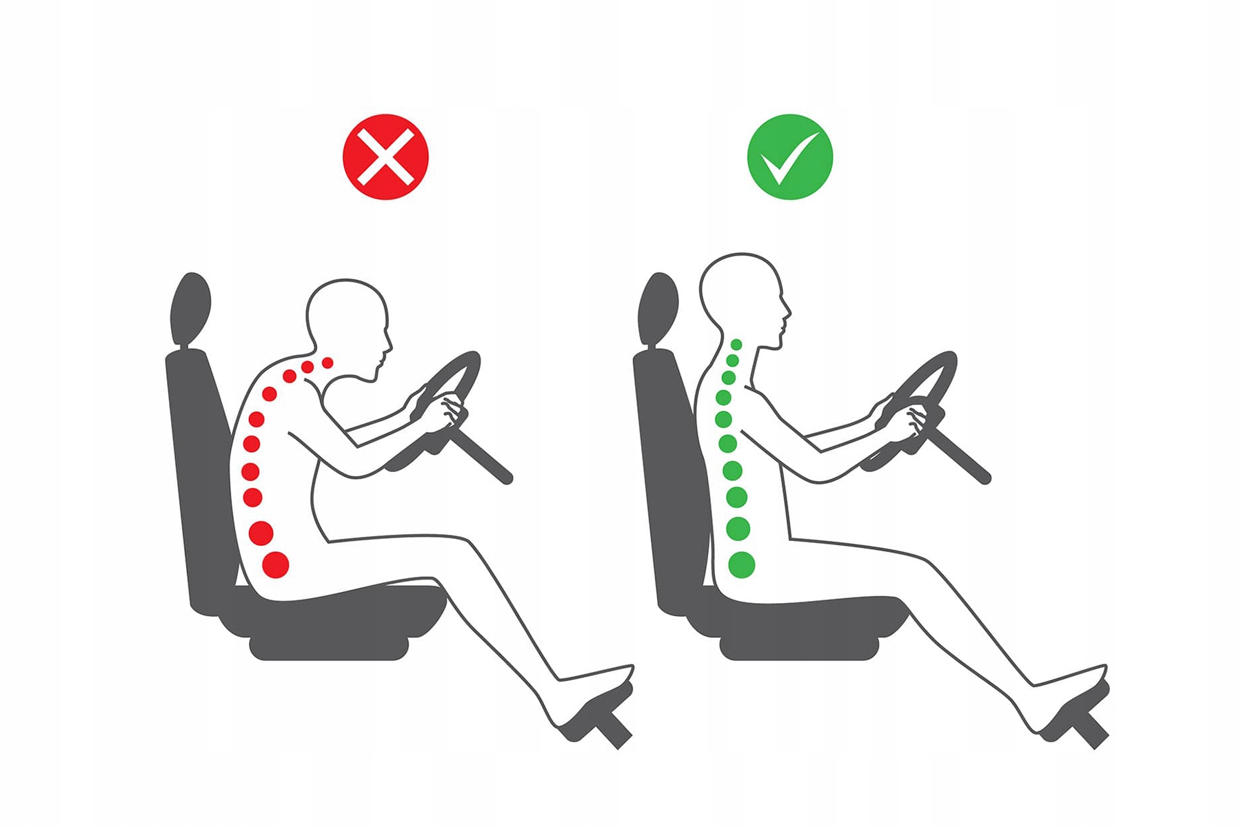 MATA ERGONOMICZNA do VW PASSAT (B3 B4 B5 B6 B7 B8)