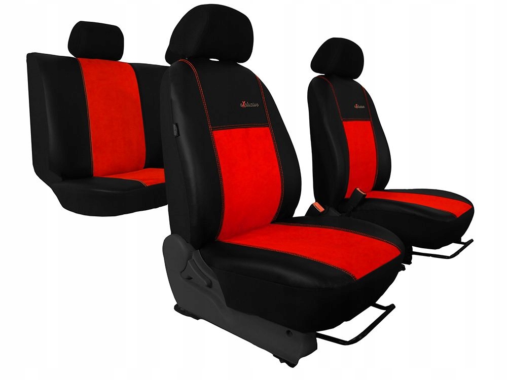 MOCNE POKROWCE SKÓRZANE / CITROEN BERLINGO VAN 1 2