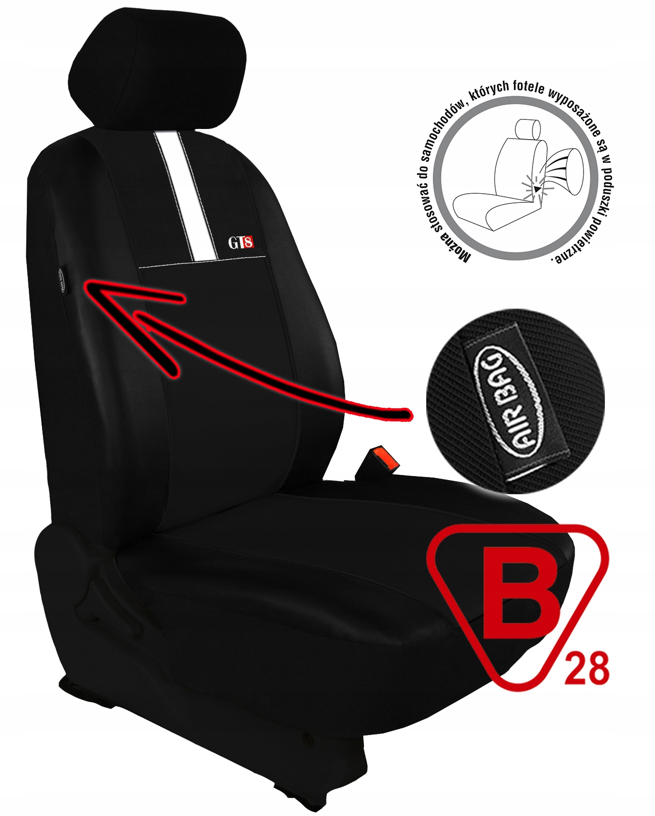 POKROWCE SKÓRZANE do BMW 3 E30 E36 E46 E90 F30