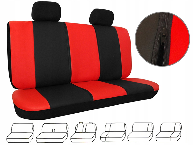 Pokrowce samochodowe SKÓRA CITROEN BERLINGO NEMO