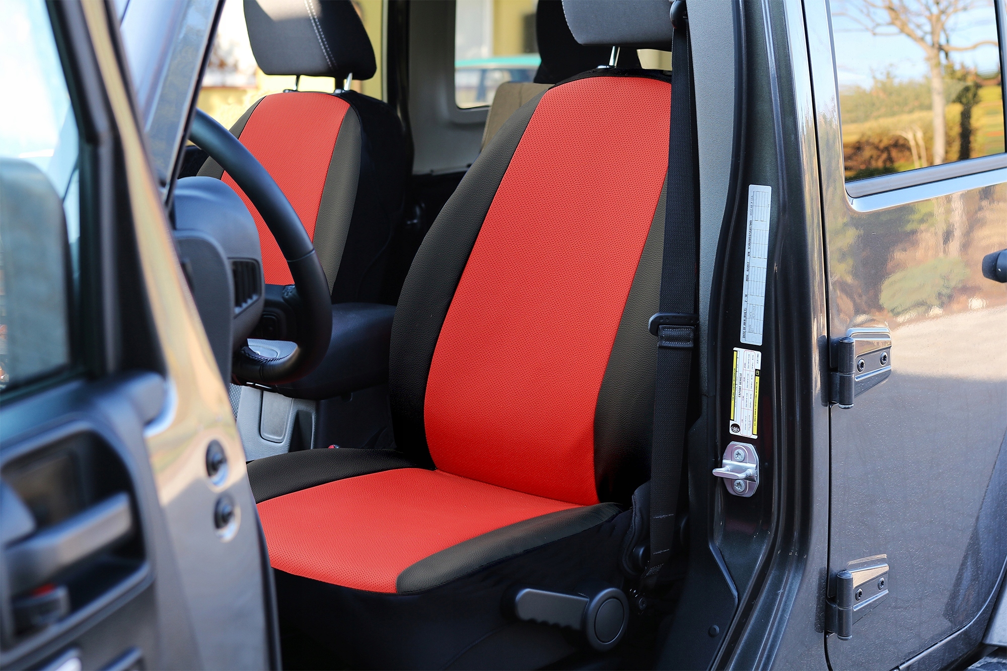 Pokrowce samochodowe do MAZDA 2 II III EKOSKÓRA