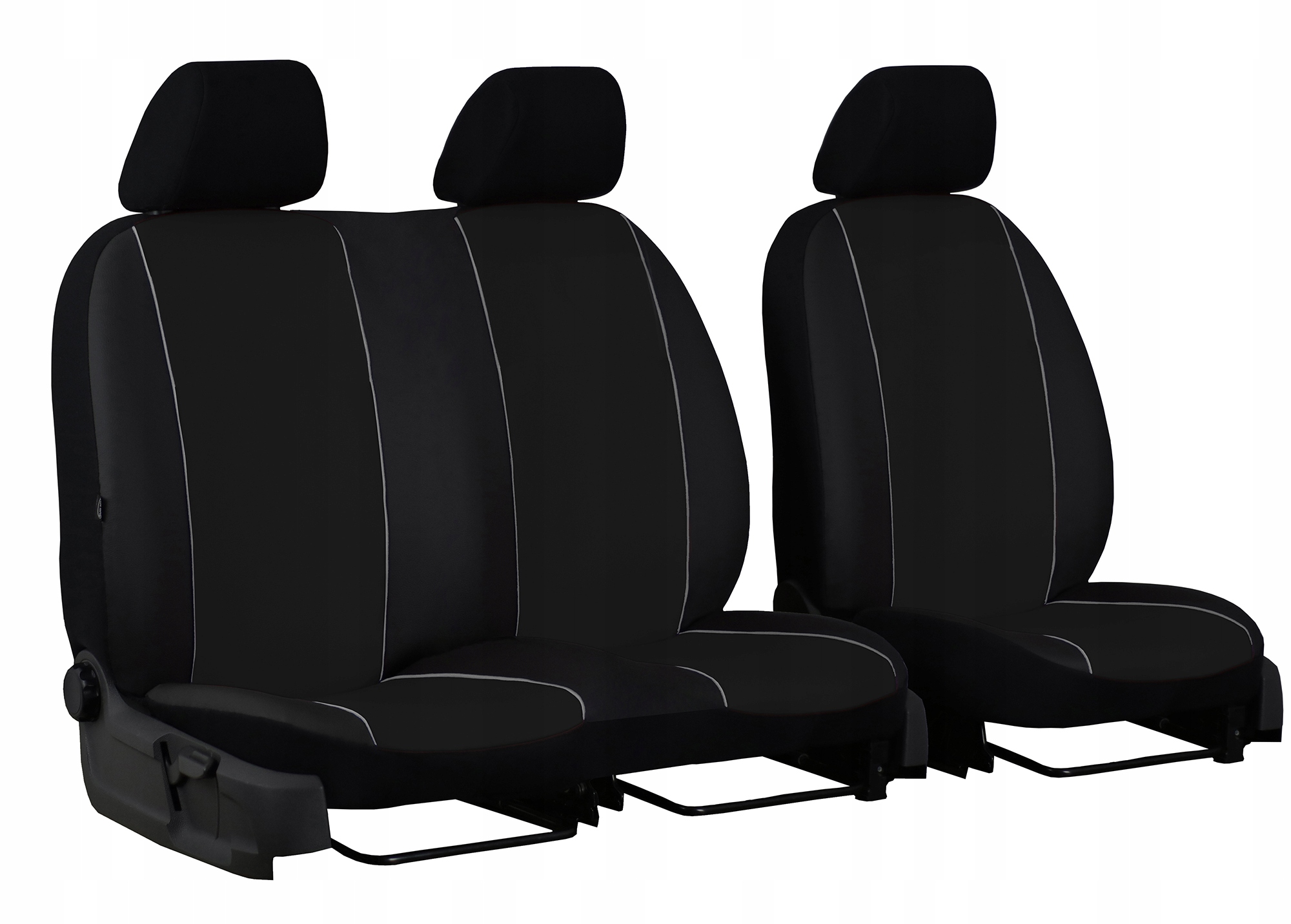 Pokrowce 2+1 do Renault Trafic II (2001-2007r) BUS