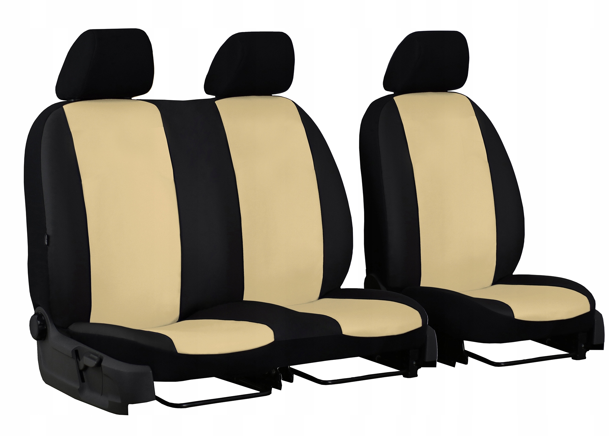 Pokrowce 2+1 do Renault Trafic II (2001-2007r) BUS