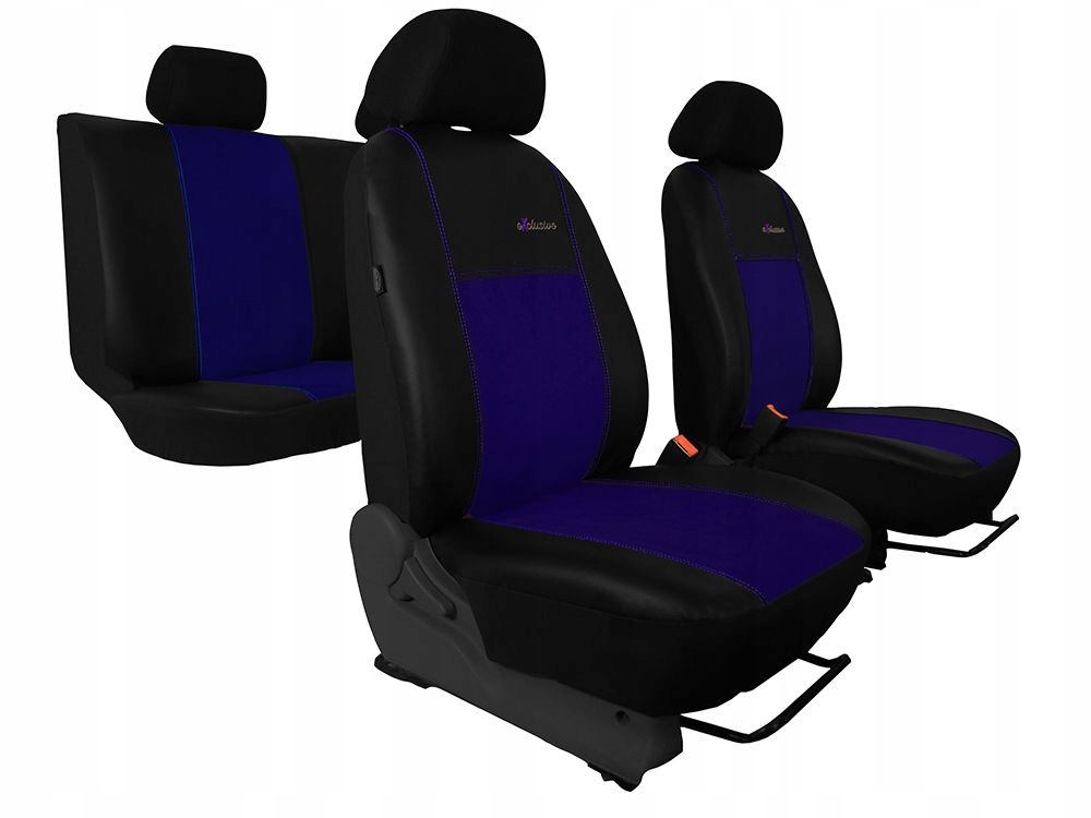 RENAULT CLIO 1 2 3 THALIA II / pokrowce ALKANTARA