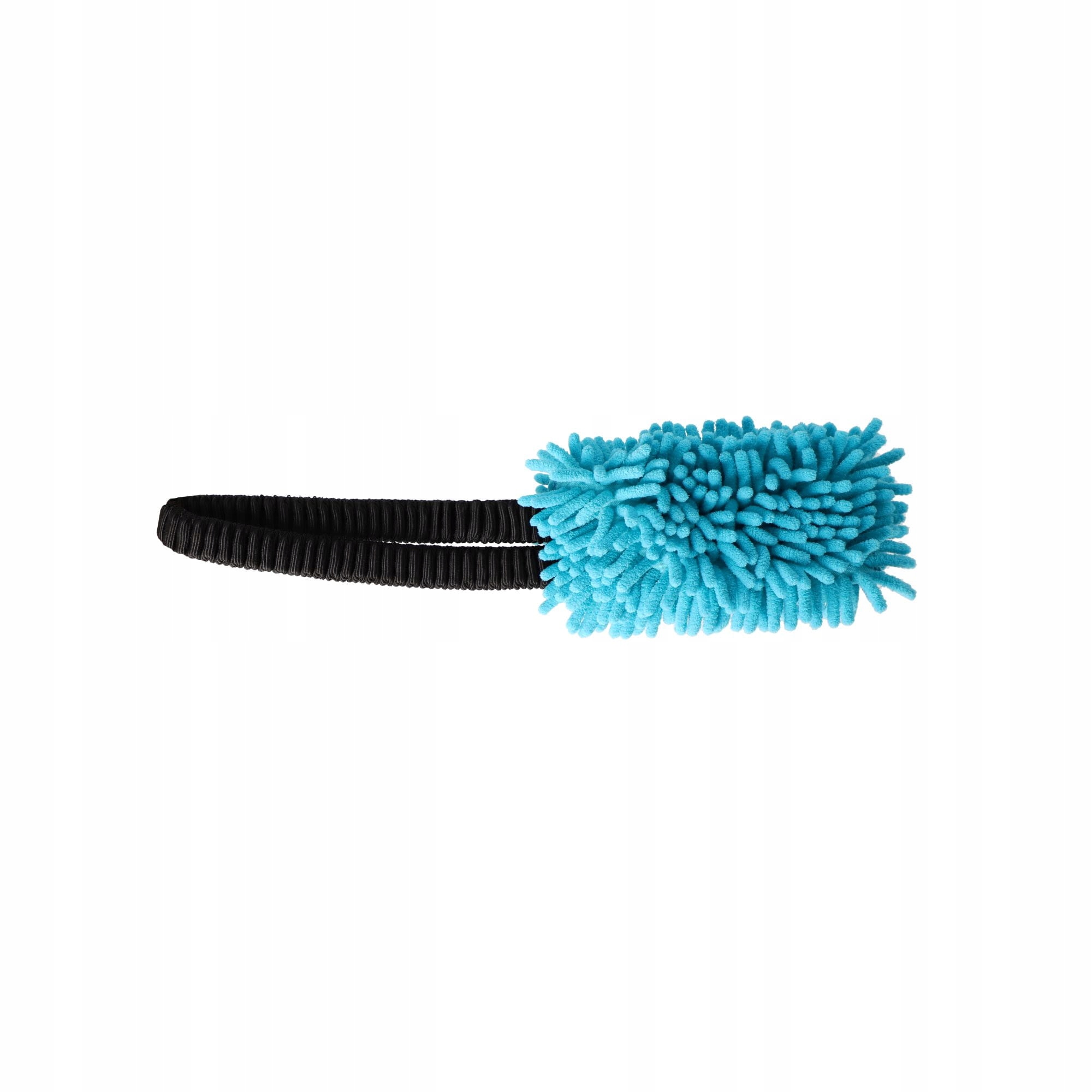szarpak mop z rączką bungee Dingo niebieski miękkie frędzle amortyzator 19cm