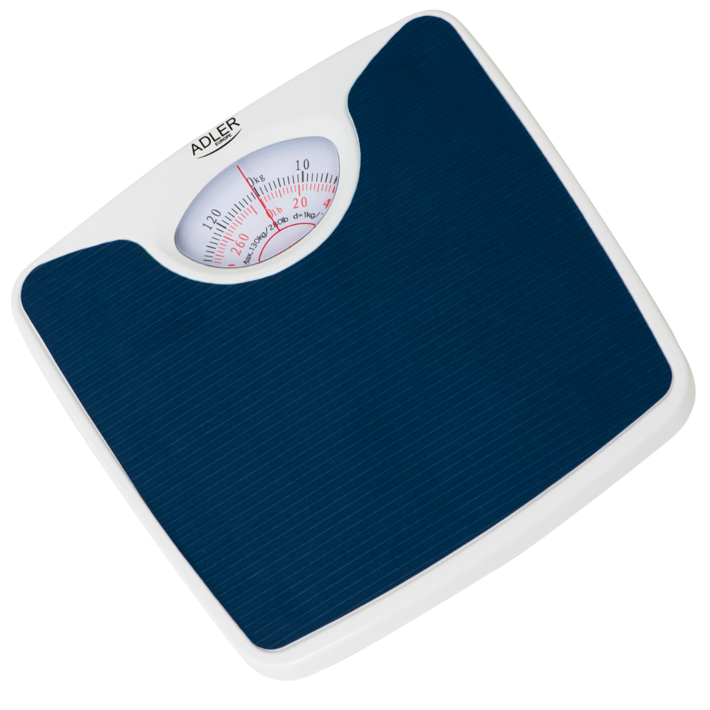 Mechaniczna waga łazienkowa ADLER 130KG - solidność