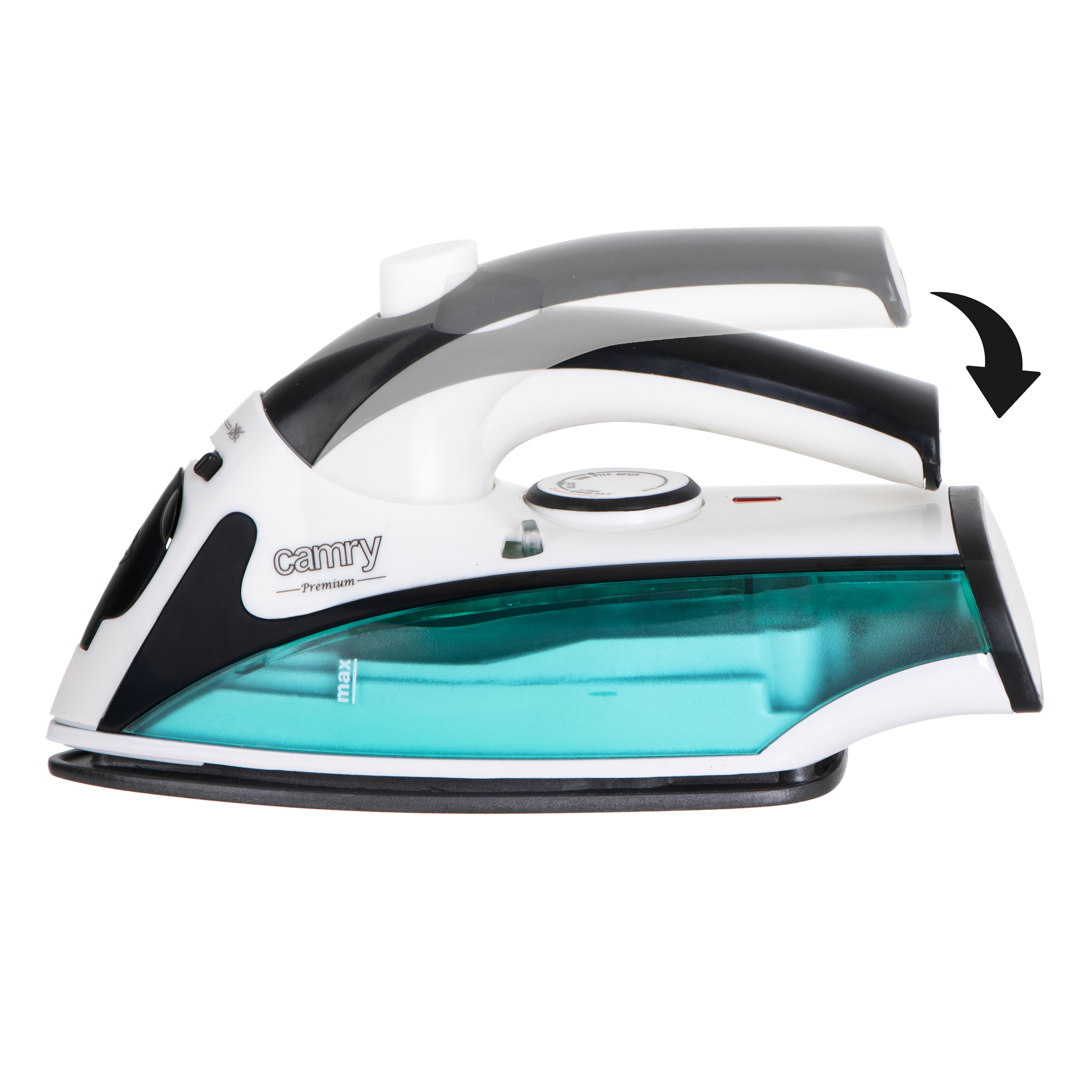 Małe żelazko turystyczne z funkcją pary Adler AD 5019 - funkcje