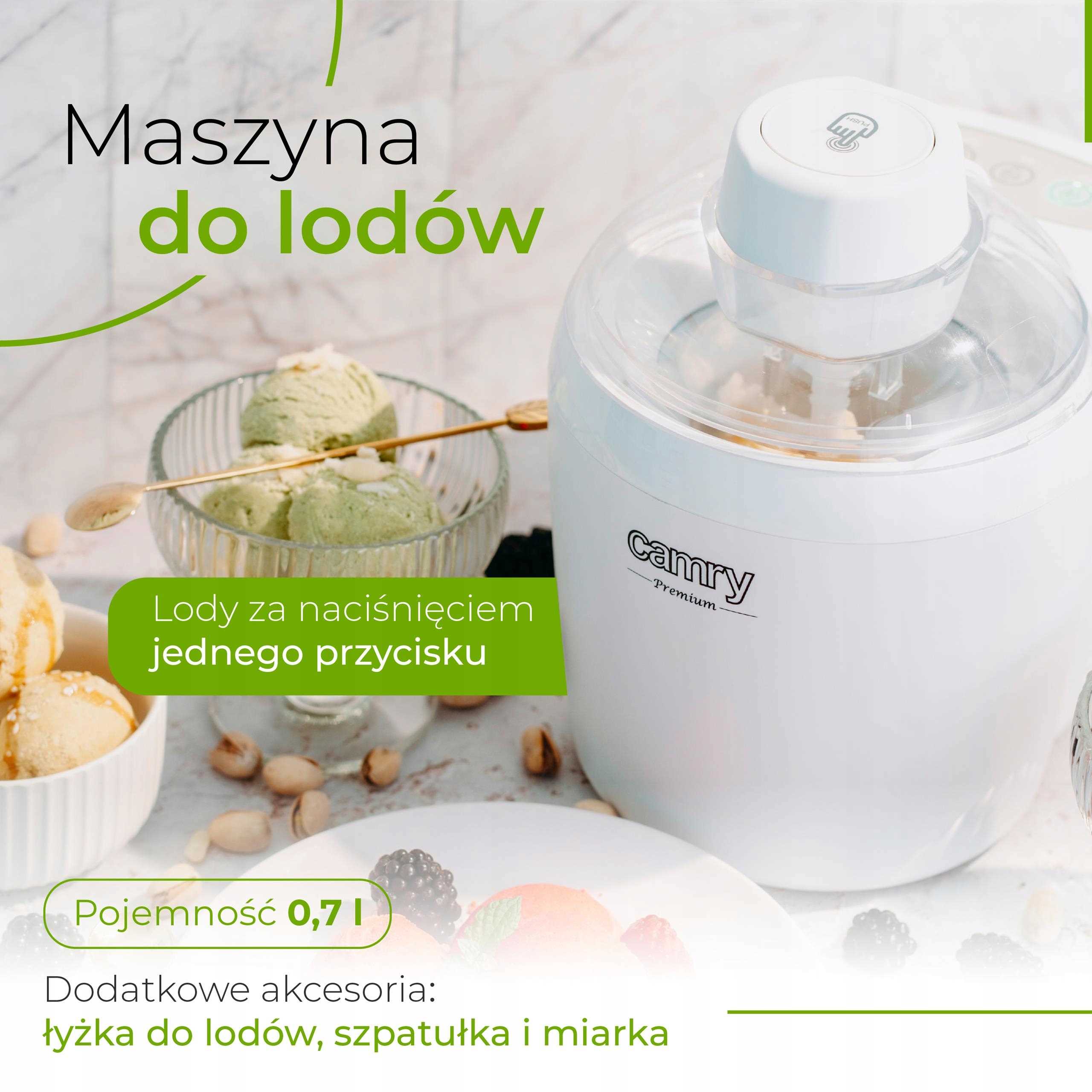 Konsystencja lodów soft i hard