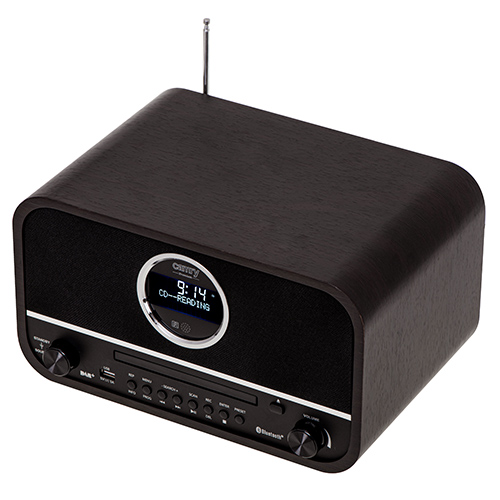 Radio kuchenne przenośne drewniane retro bluetooth USB DAB+ LCD AUX pilot