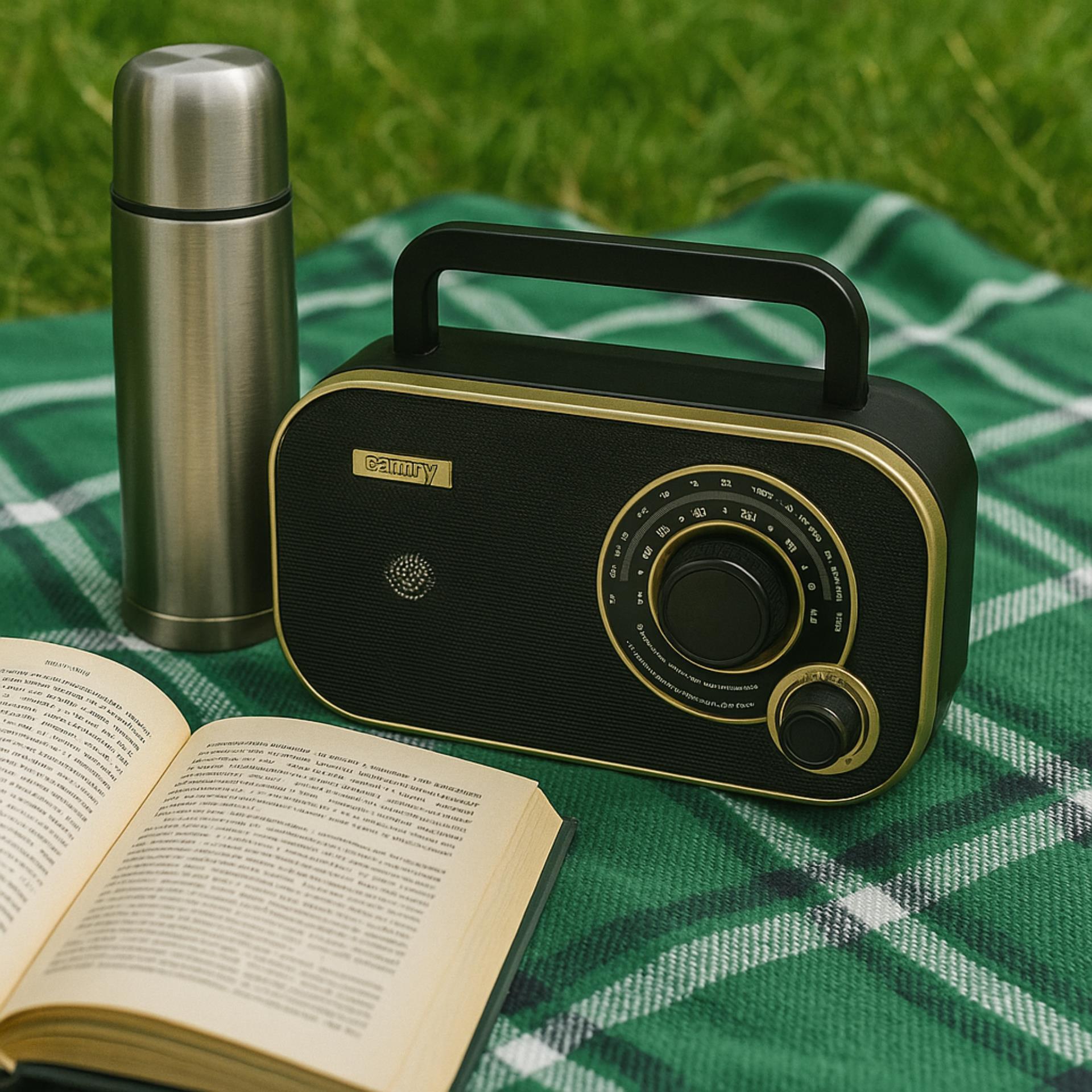 Radio FM/AM Camry CR 1910g - w domku letniskowym