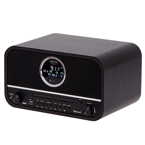 Radio kuchenne przenośne drewniane retro bluetooth USB DAB+ - detale
