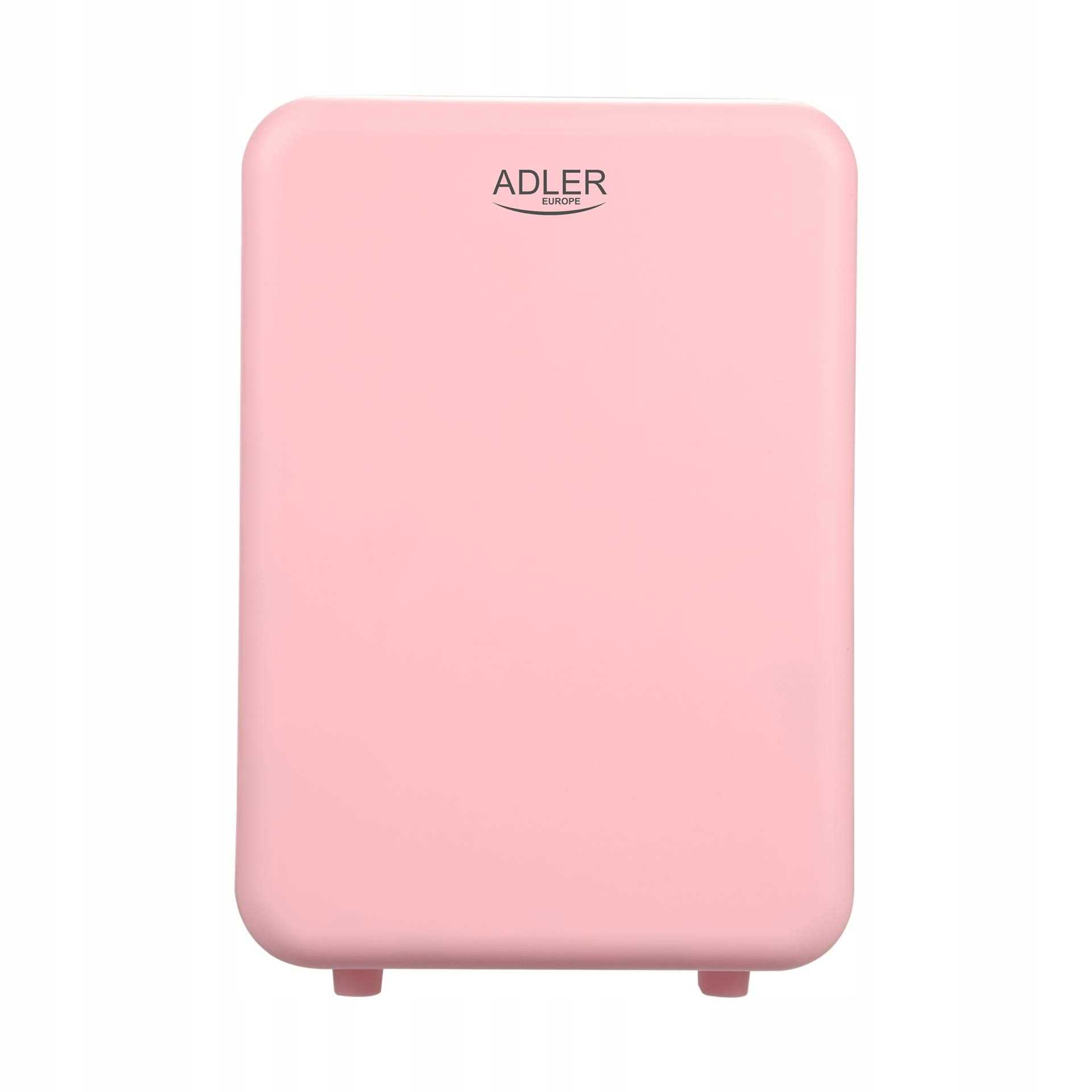Mini lodówka przenośna Adler AD 8084 Pink - zestaw