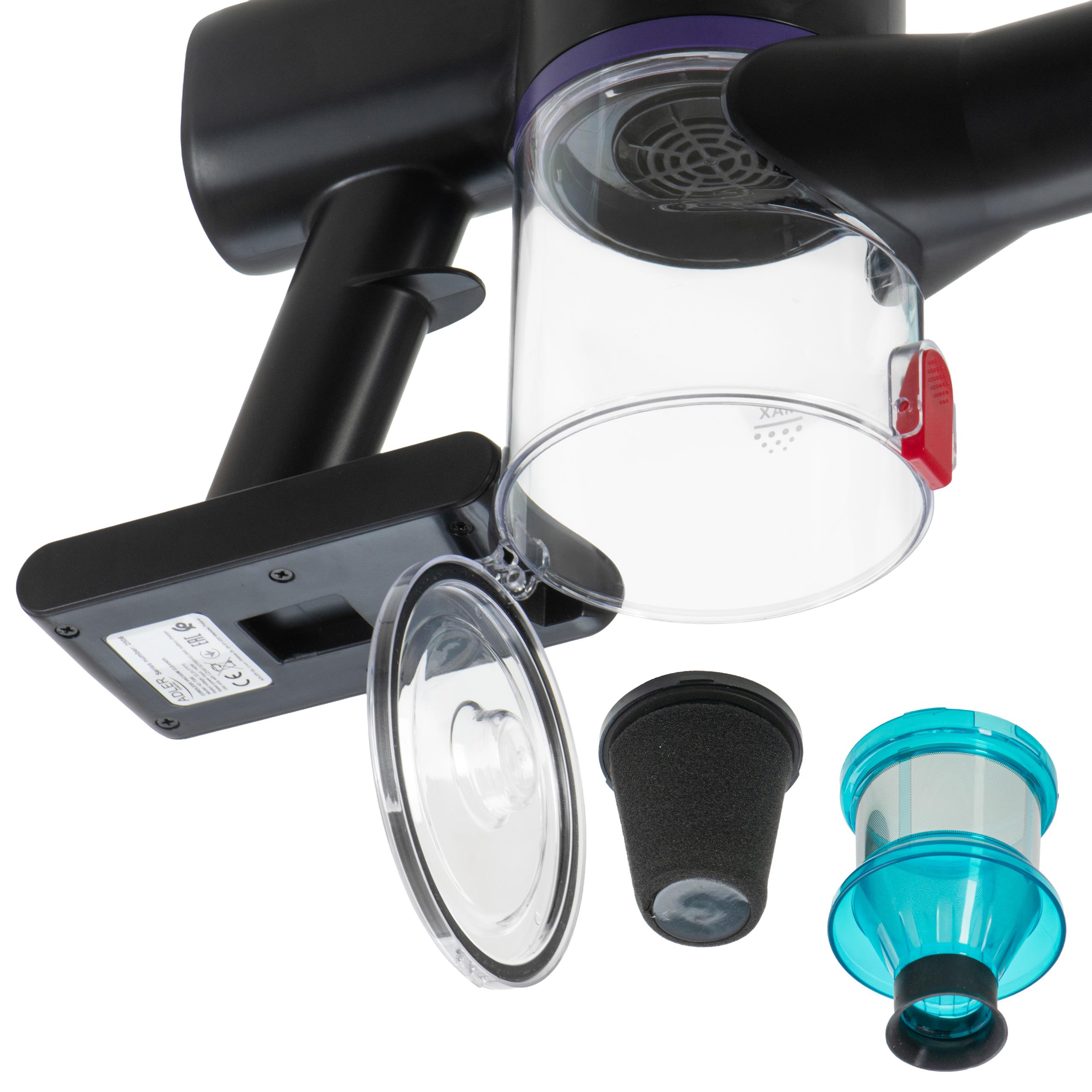 Odkurzacz Adler AD 7086 przekształcony w odkurzacz ręczny do czyszczenia samochodu