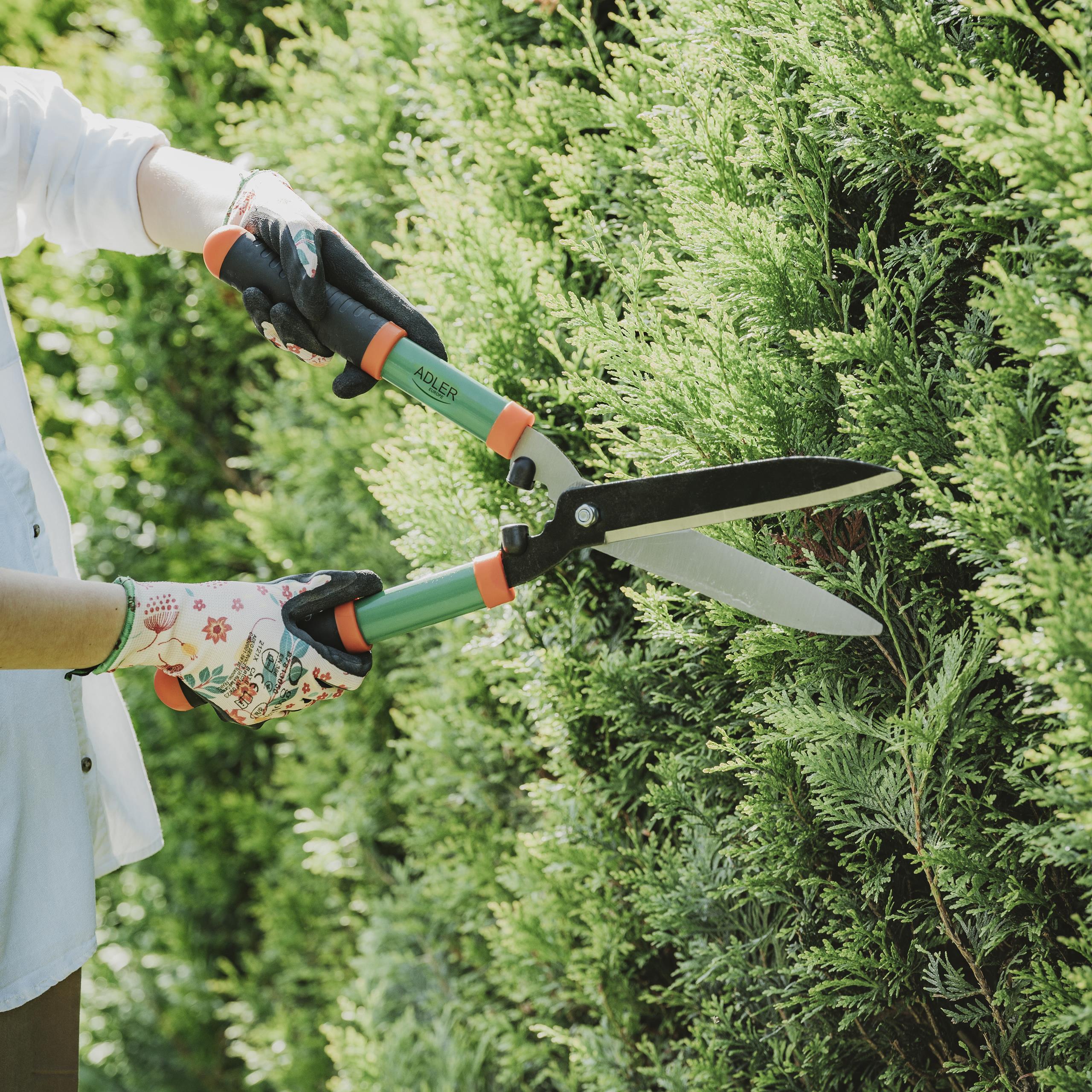 Ergonomiczne, antypoślizgowe uchwyty narzędzi tnących.