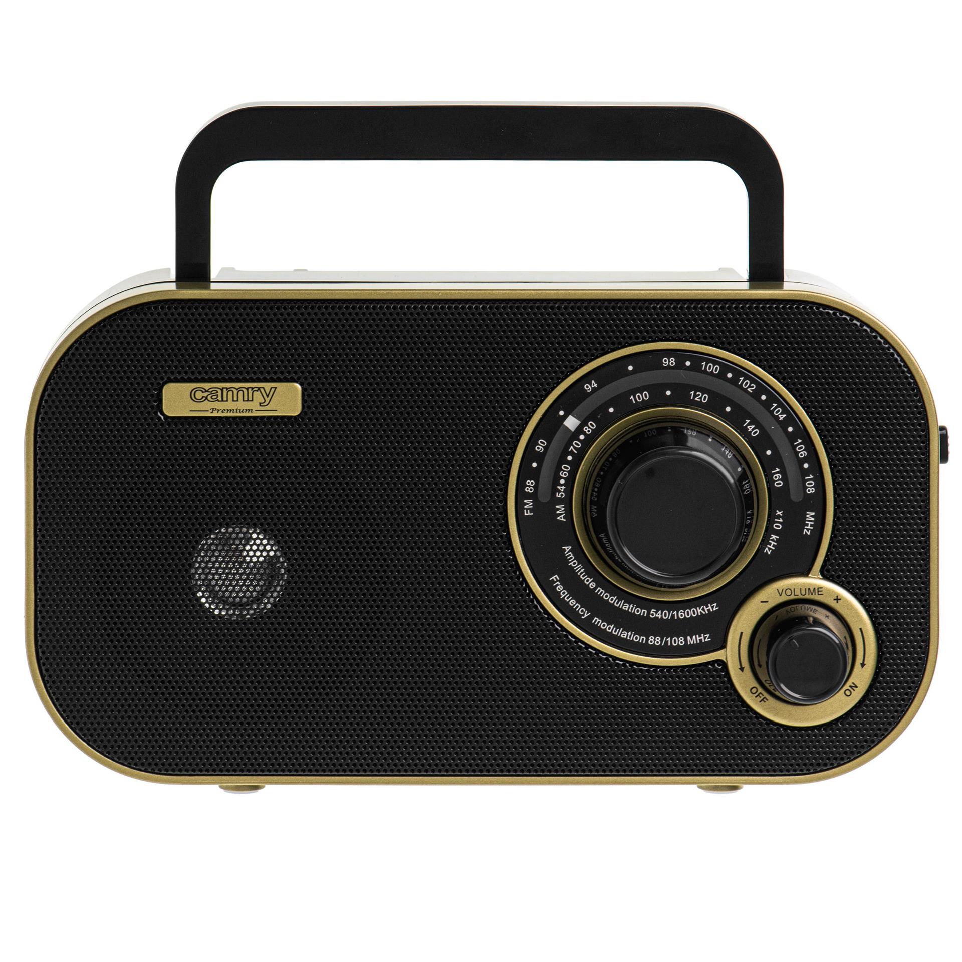 Radio FM/AM Camry CR 1910g - gniazdo słuchawkowe