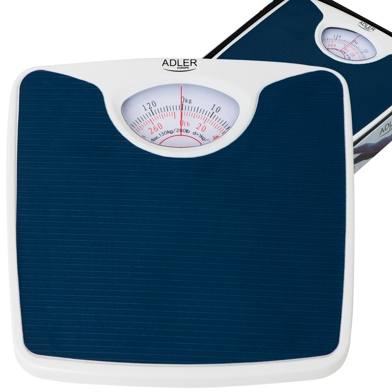 Mechaniczna waga łazienkowa ADLER 130KG - zalety