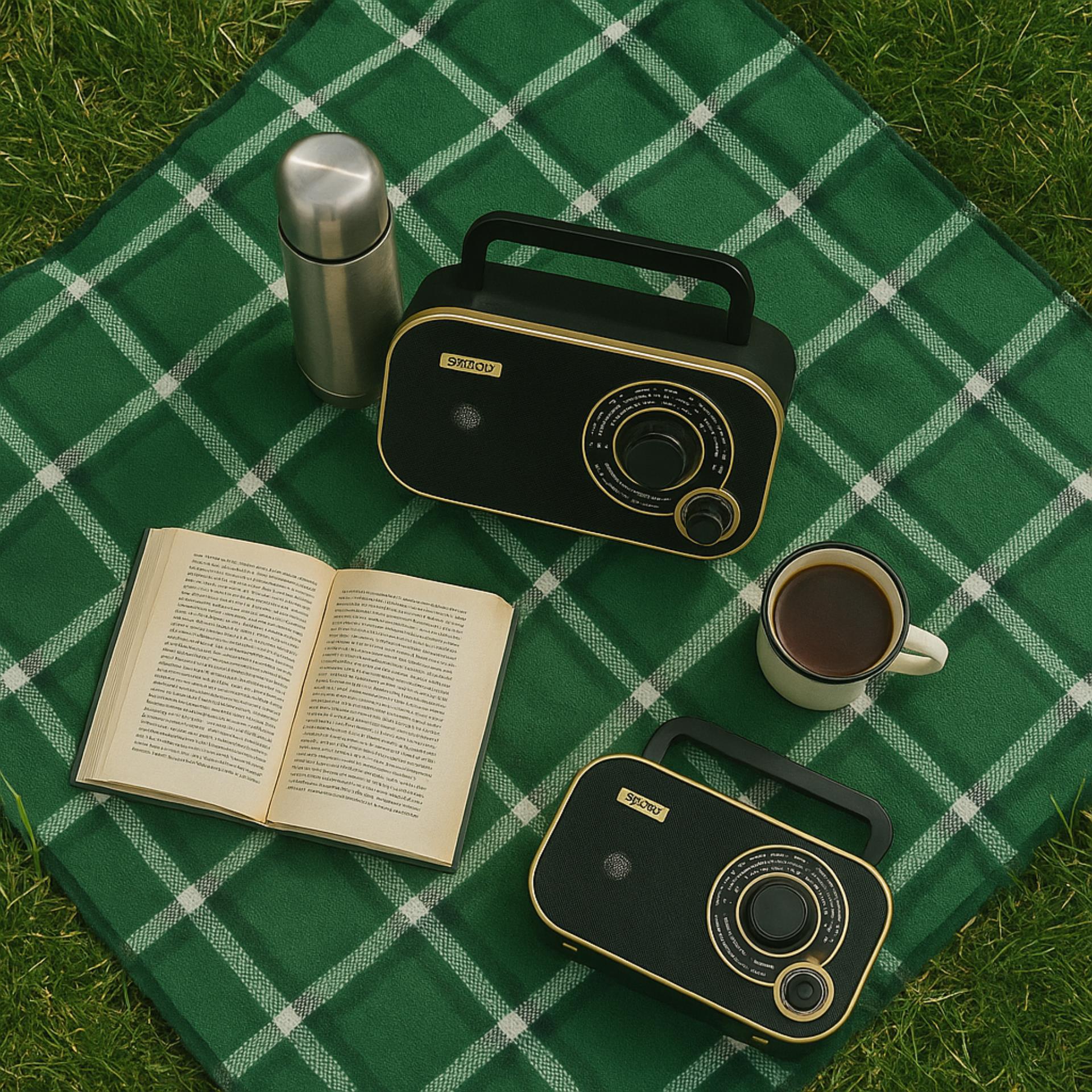 Radio FM/AM Camry CR 1910g - z przodu