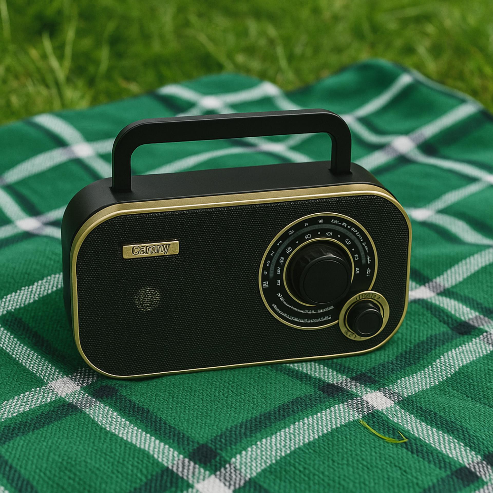 Radio FM/AM Camry CR 1910g - widok z tyłu