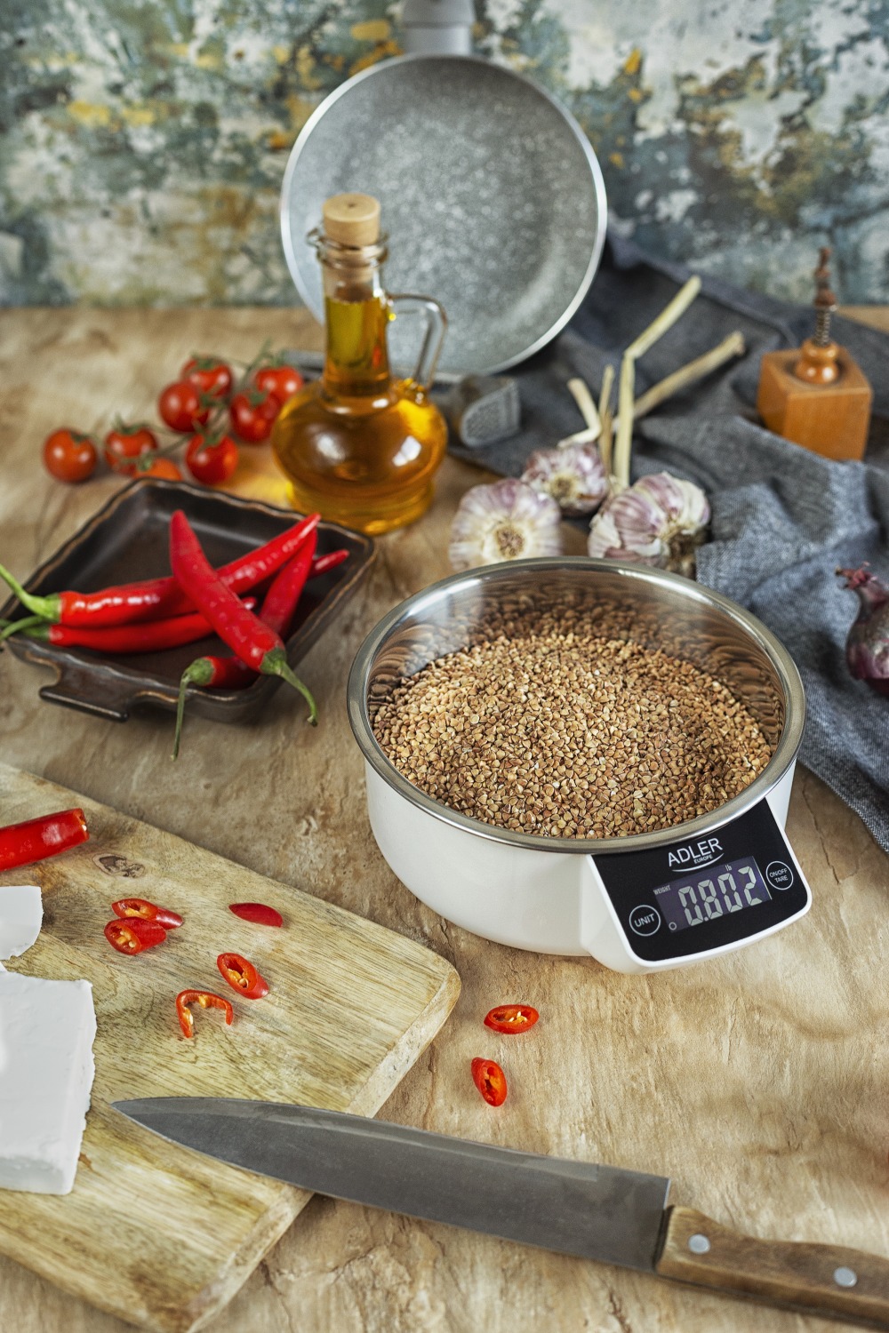 Waga kuchenna z misą Adler AD 3166 - z miską