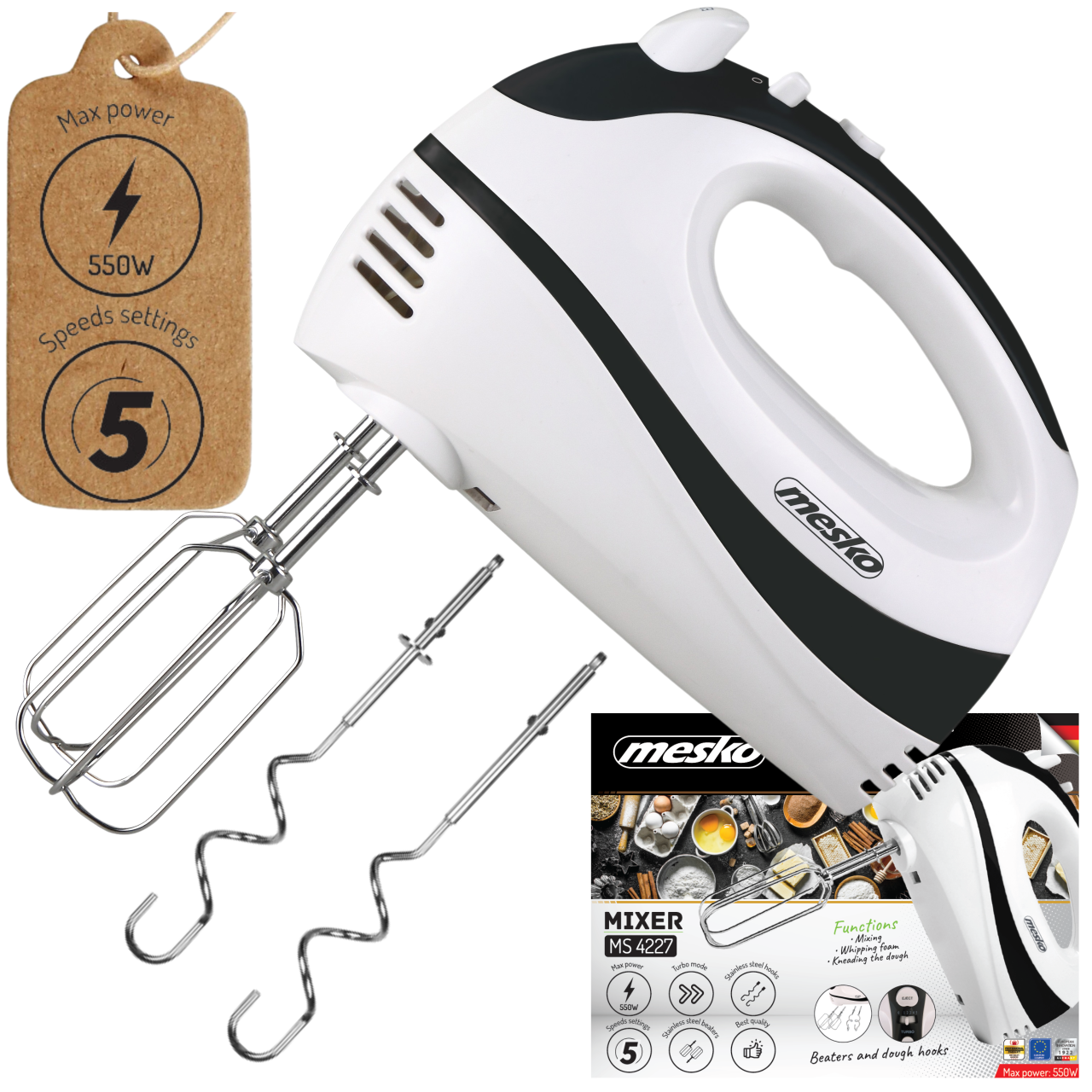 Mikser Ręczny - widok ogólny