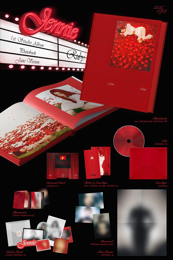Jennierubyjane✅ JENNIE - The 1st Studio Album [Ruby] (Photobook – Jane