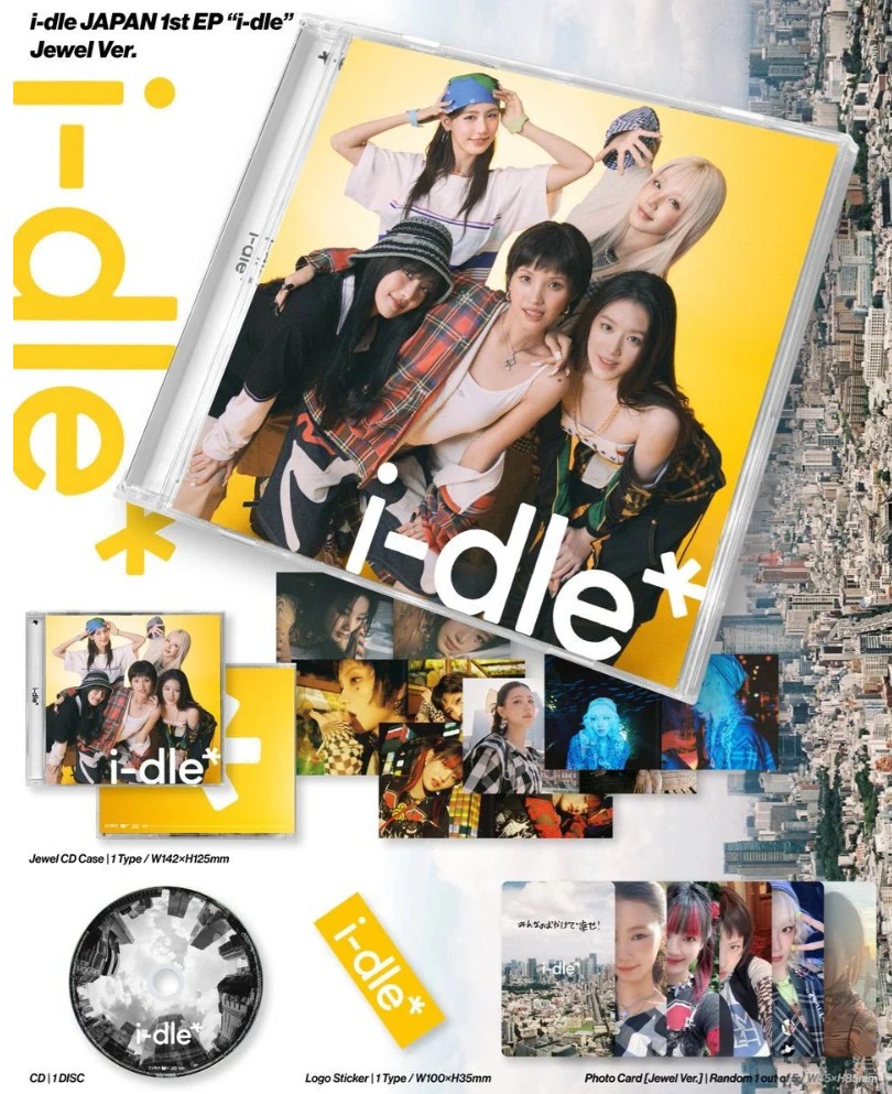 idle i-dle Japan 1st EP Jewel Verトレカ 8つ i-dle - Japan 1st EP [i-dle] (Jewel Ver.) - (G)I-DLE