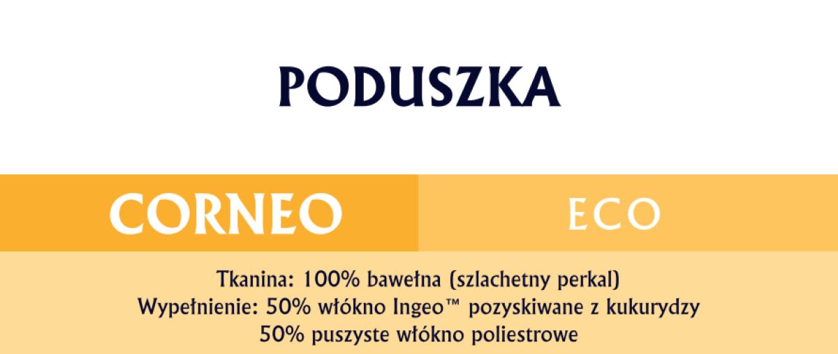 Poduszka 40x40 CORNEO ECO Senna Home