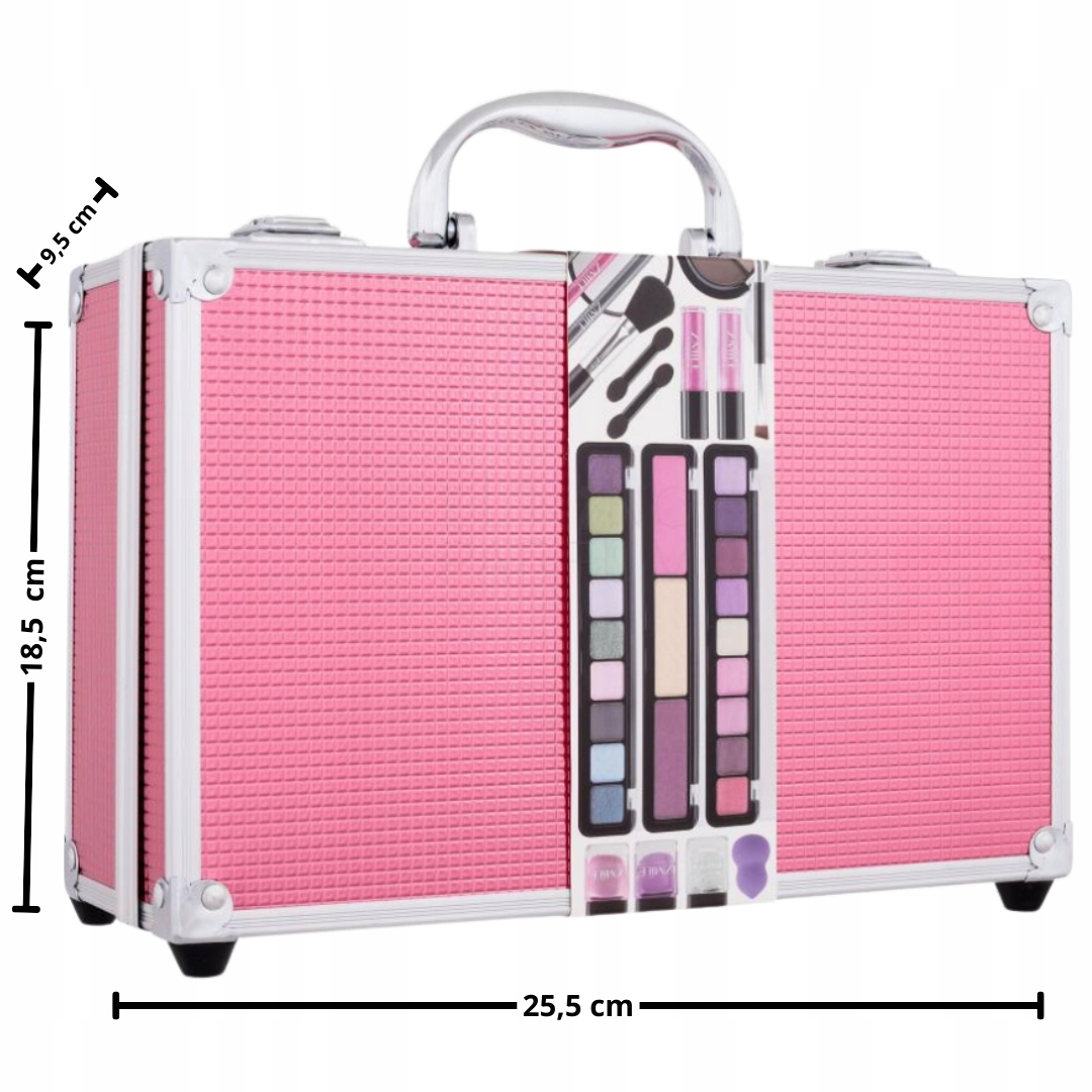 Idealny Prezent Dziewczynki Córki Make Up Set Kuferek z Kosmetykami 39el