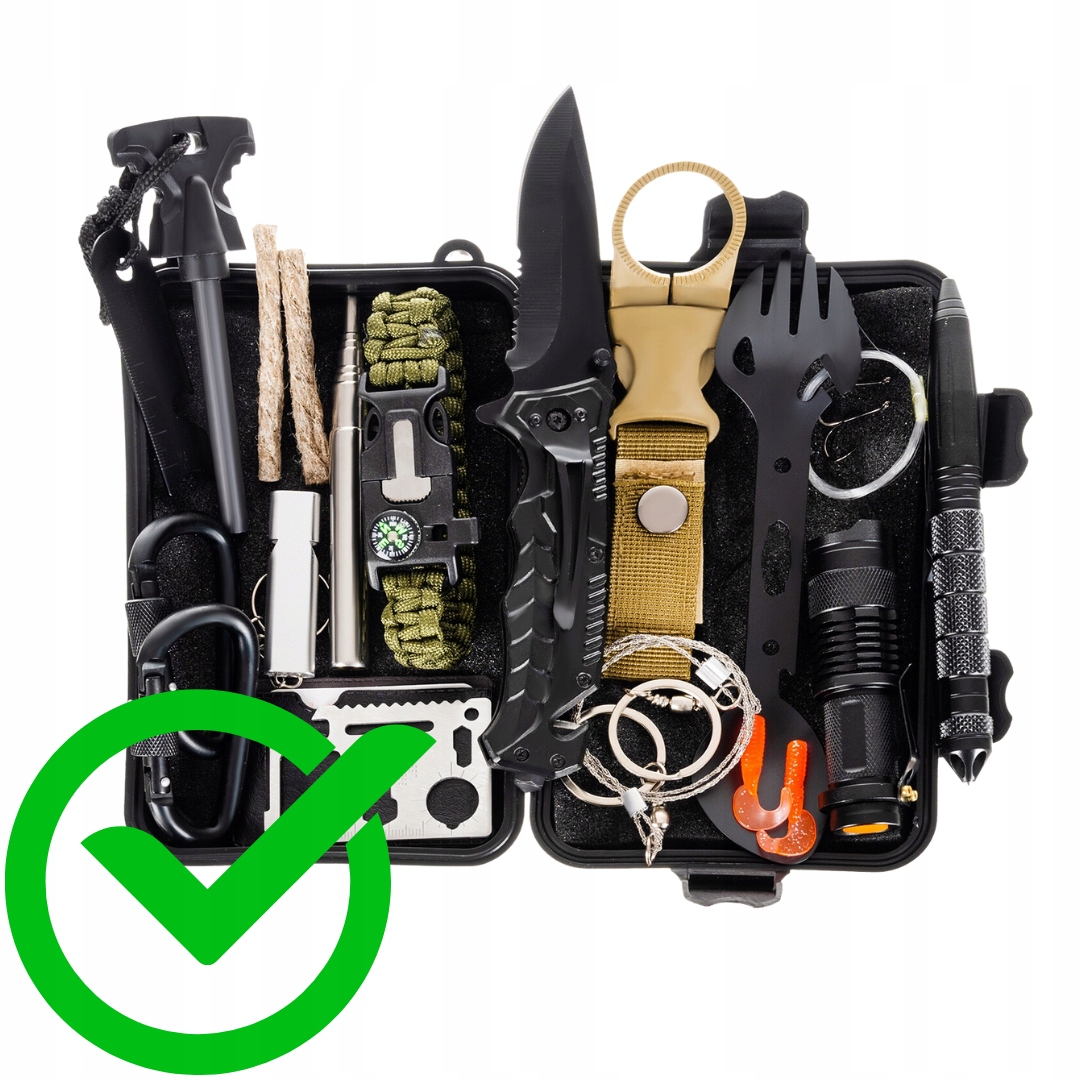 NOWOŚĆ* PREZENT DLA NASTOLATKA HARCERZA CHŁOPCA 10-16 LAT DUŻY 32w1 +GRATIS