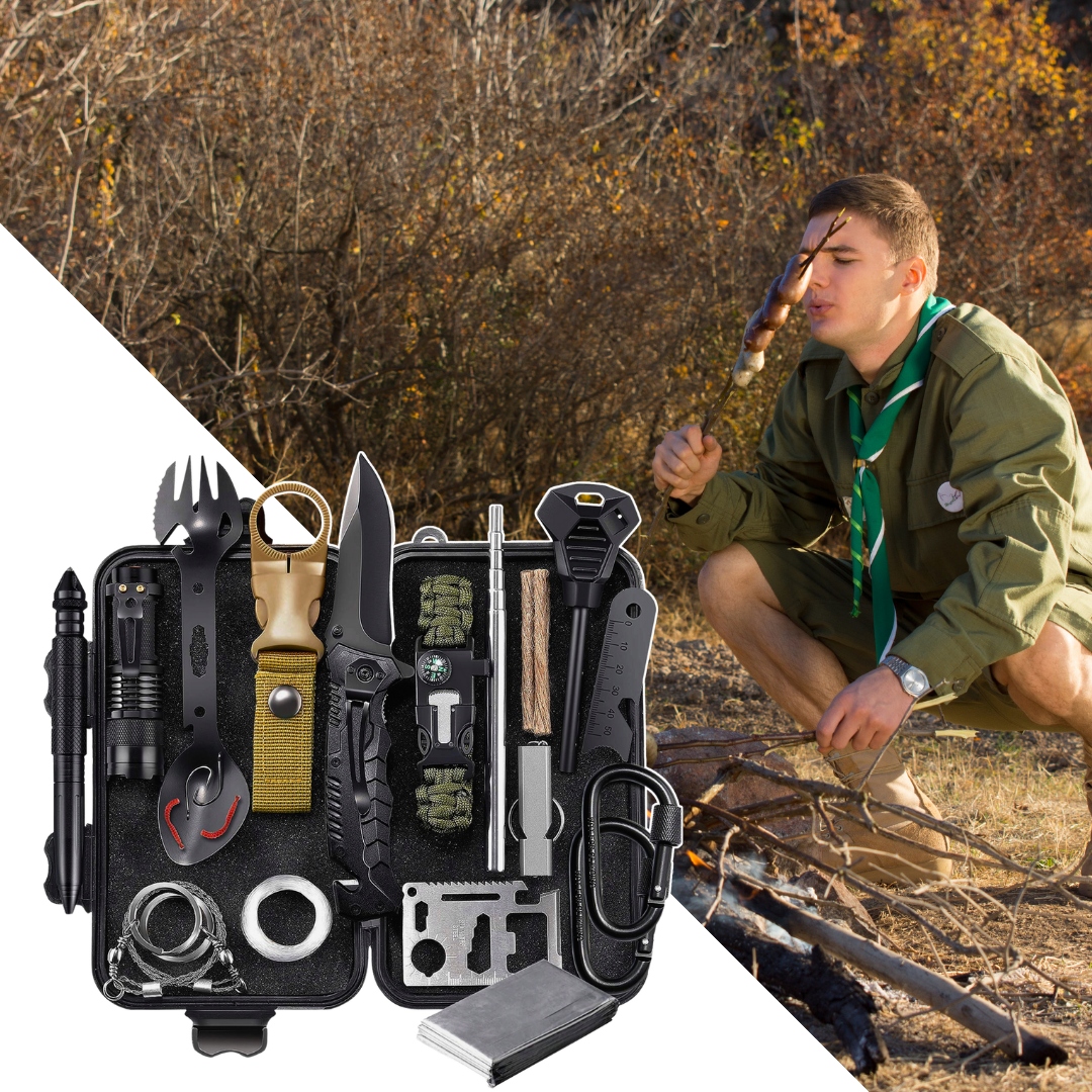 NOWOŚĆ* PREZENT DLA NASTOLATKA HARCERZA CHŁOPCA 10-16 LAT DUŻY 32w1 +GRATIS