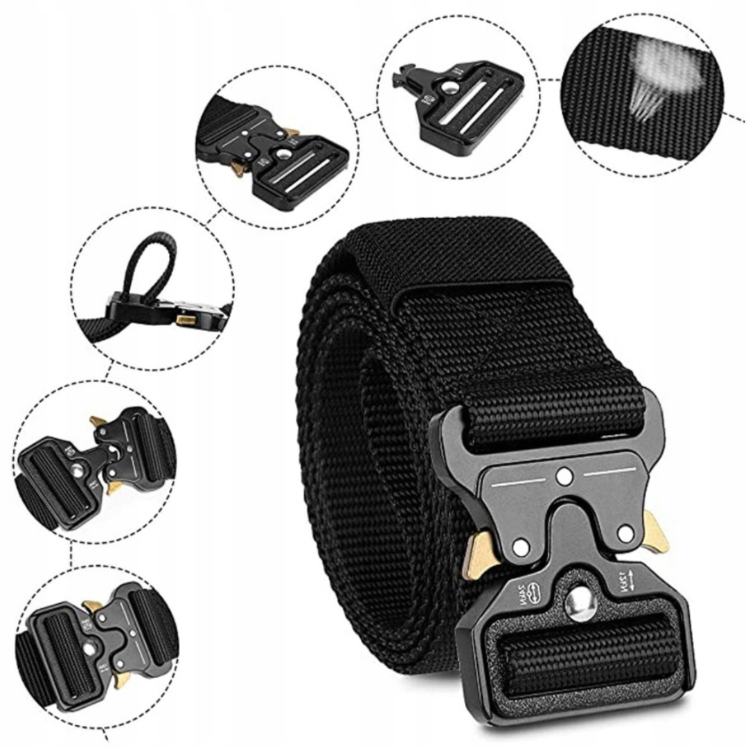 Torebka Saszetka Pas Mocny Parciany 120 cm Survival Kit Rękawice r. XL