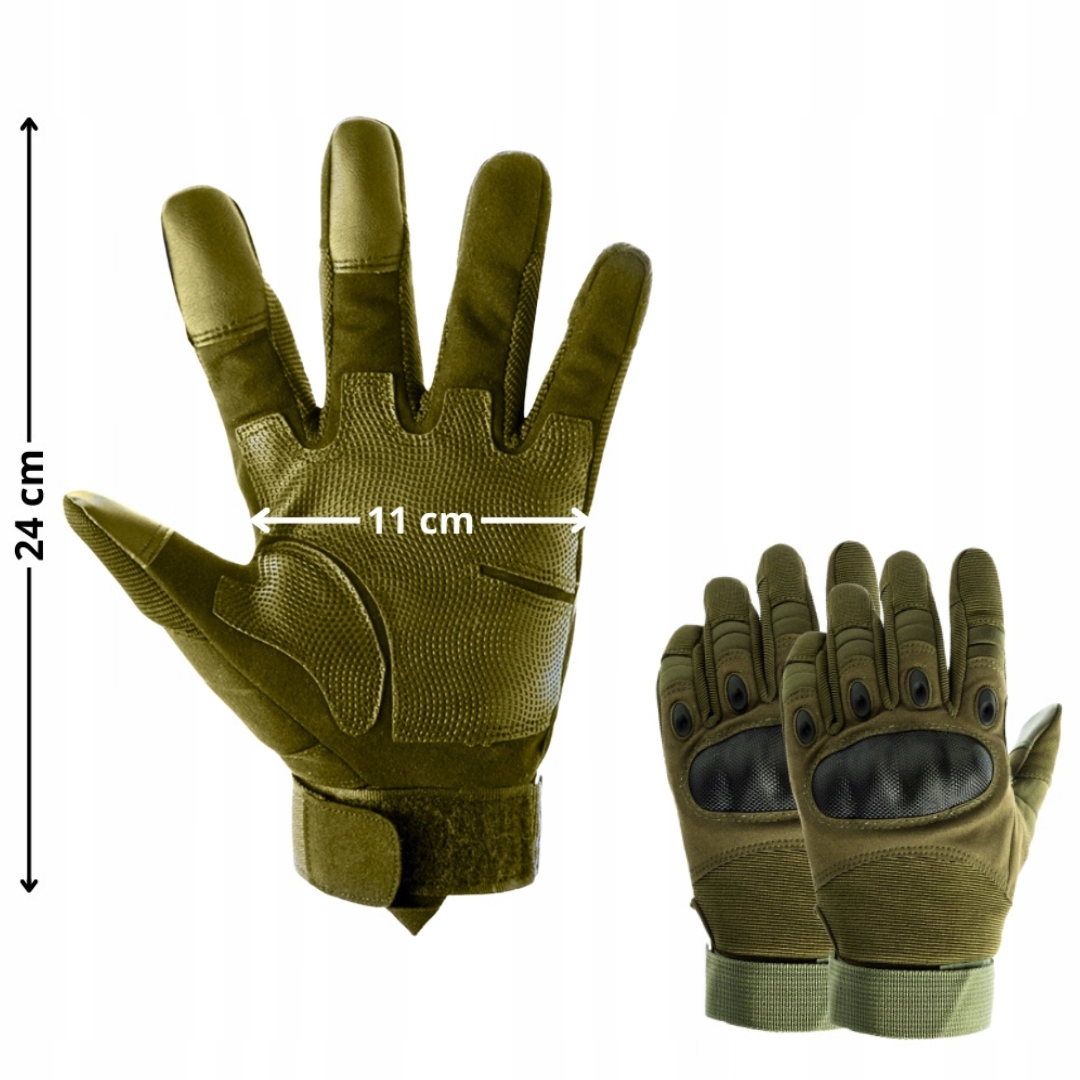 Zestaw Bojowy Wyjazdowy Obóz ASG Plecak Taktyczny Rękawice XL