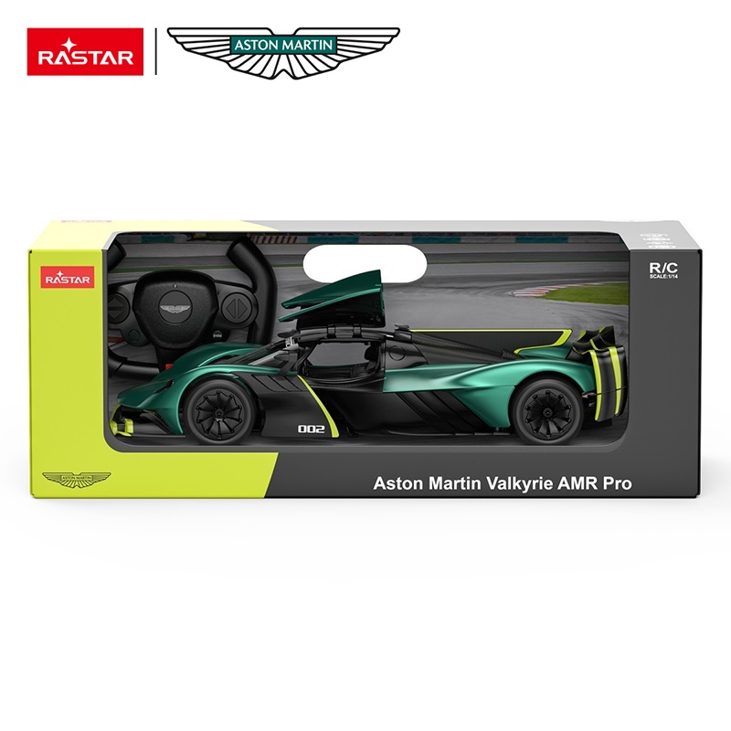 Aston Martin Valkyrie AMR PRO ciemny zielony R/C 1:14 Rastar 92100